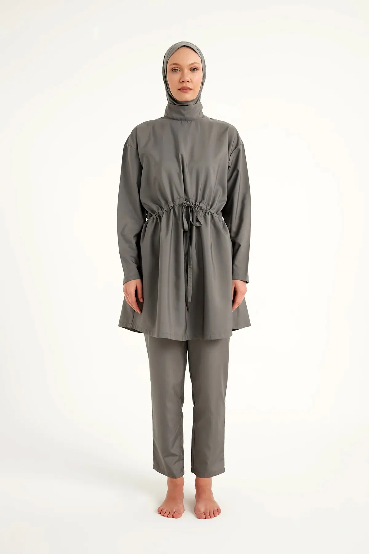 Andalus Full Coverage Burkini Set with Front Ruching A2502-4, photo 4