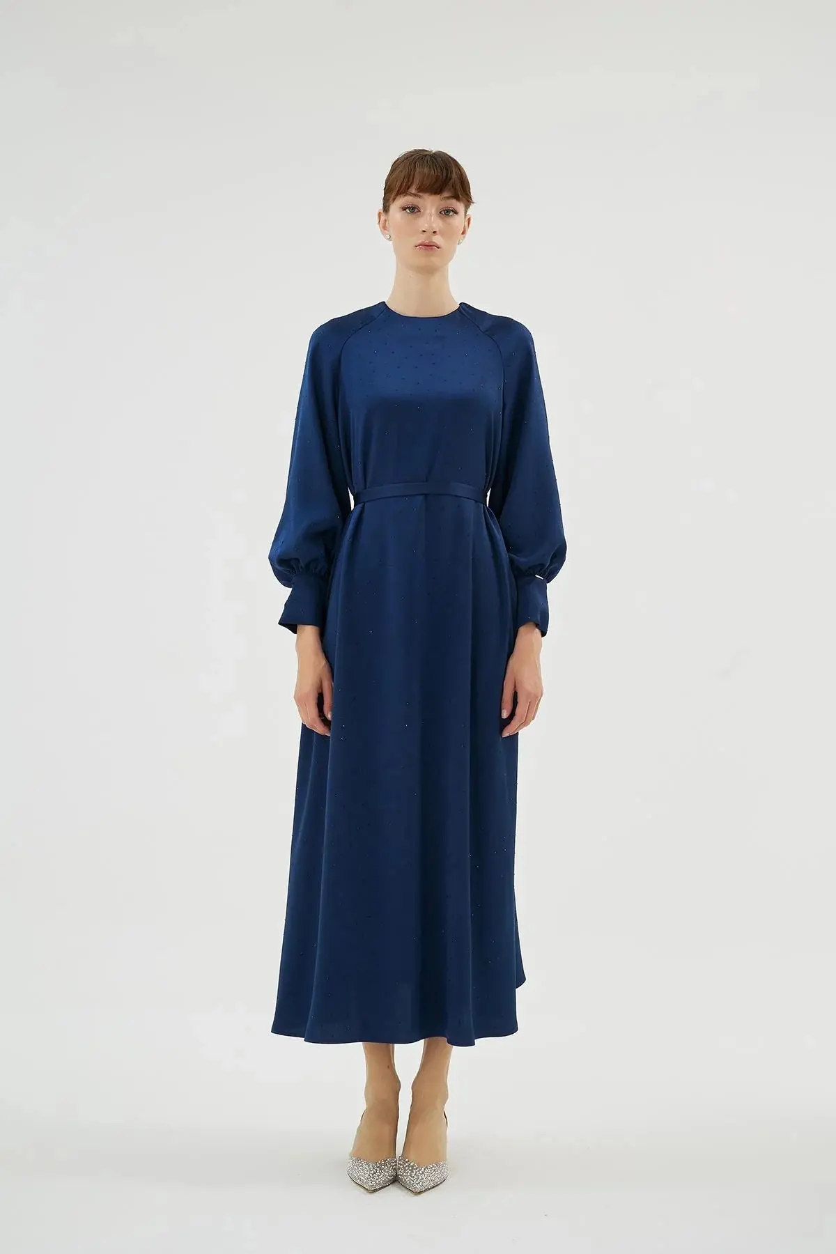 Eliza Embellished Dress – Navy, photo 4