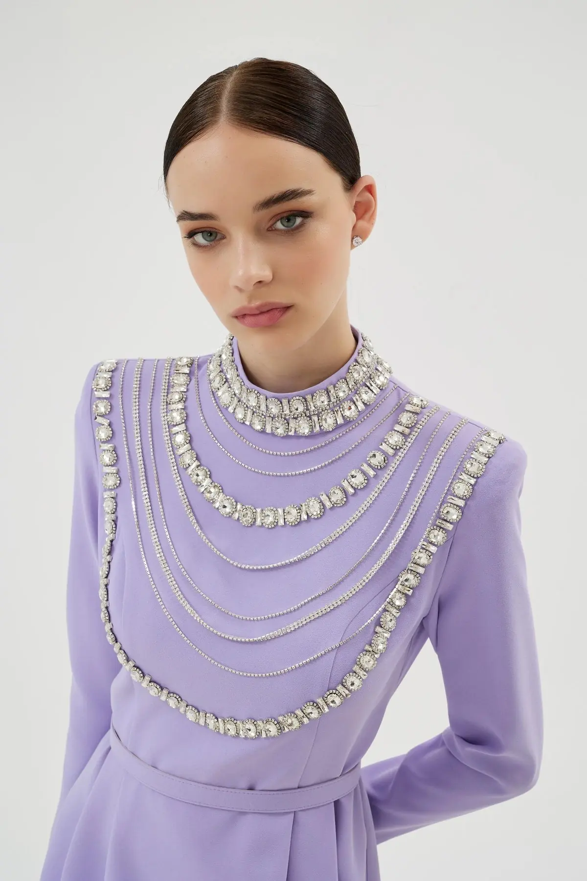 Menta Clara Dress — Lila, photo 1