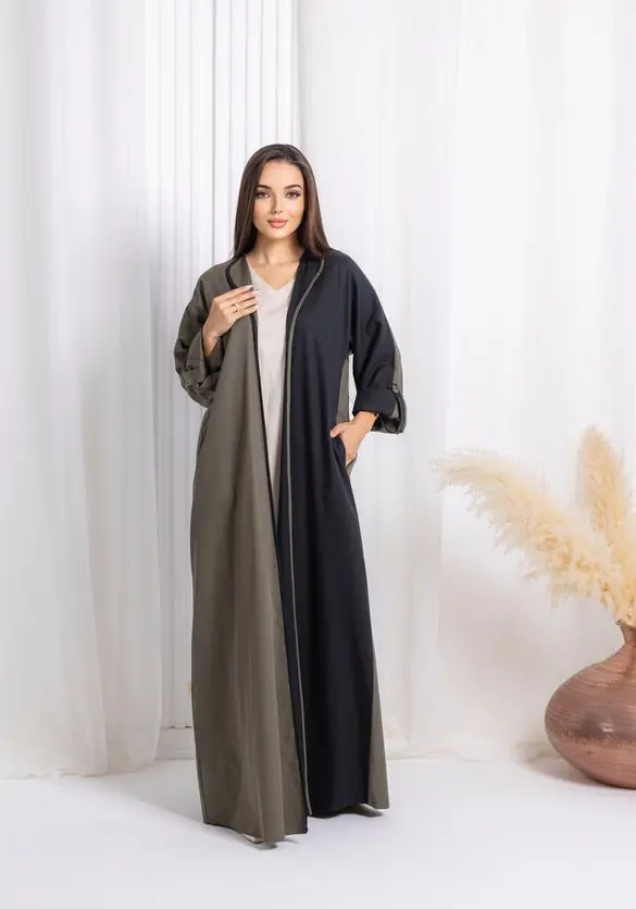 Black Green Abaya, photo 3