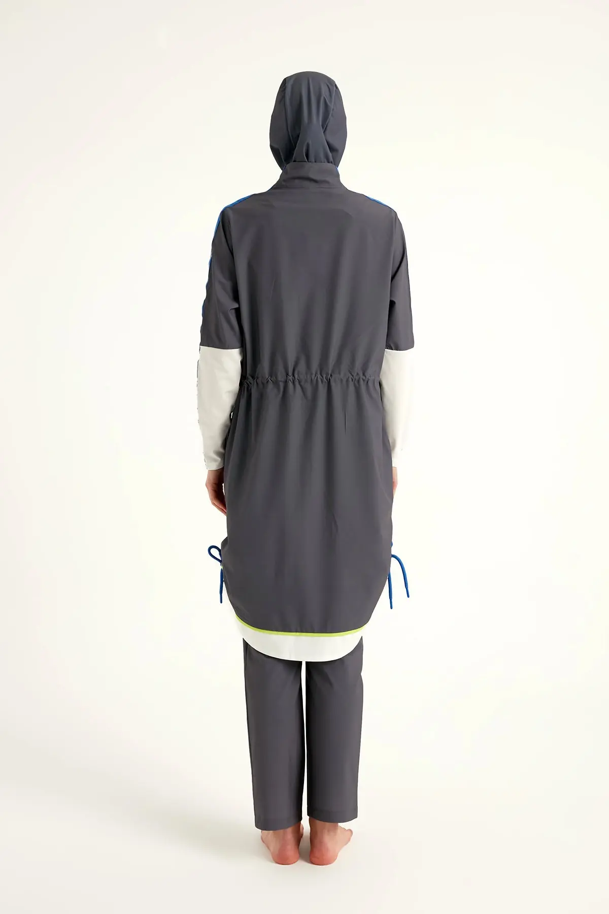 Full Coverage Modest Swimwear Burkini Set - Fume, photo 8