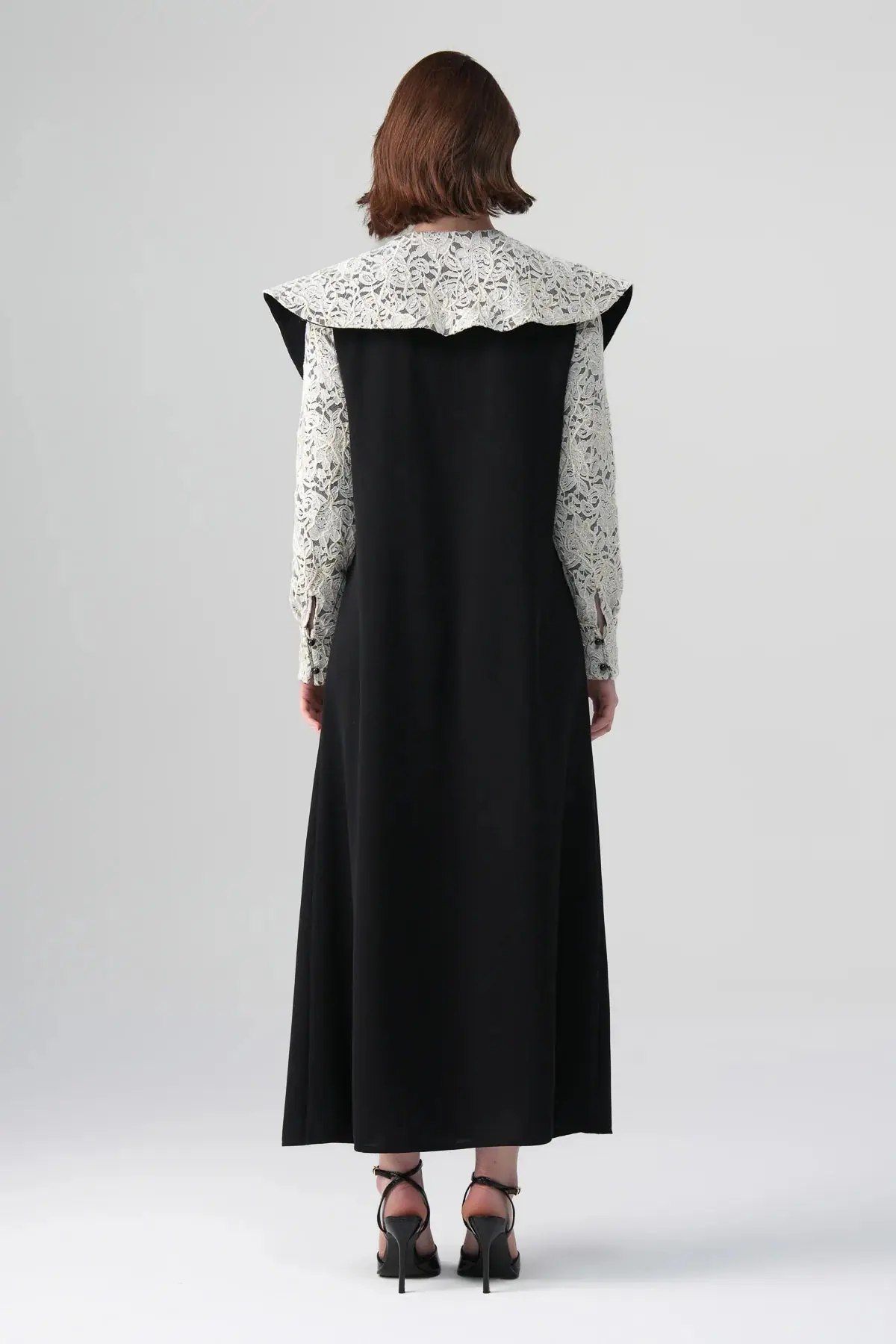 Ravena Contrast Dress – Black, photo 8