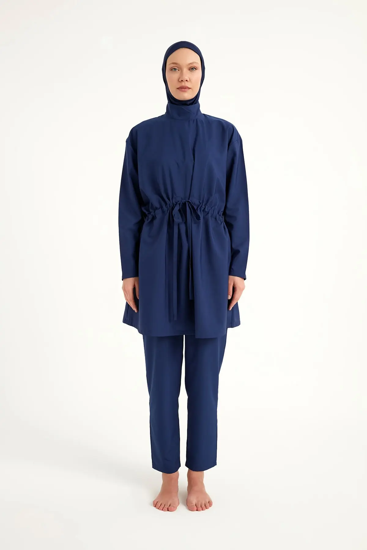 Andalus Full Coverage Burkini Set with Front Ruching A2502-2, photo 4