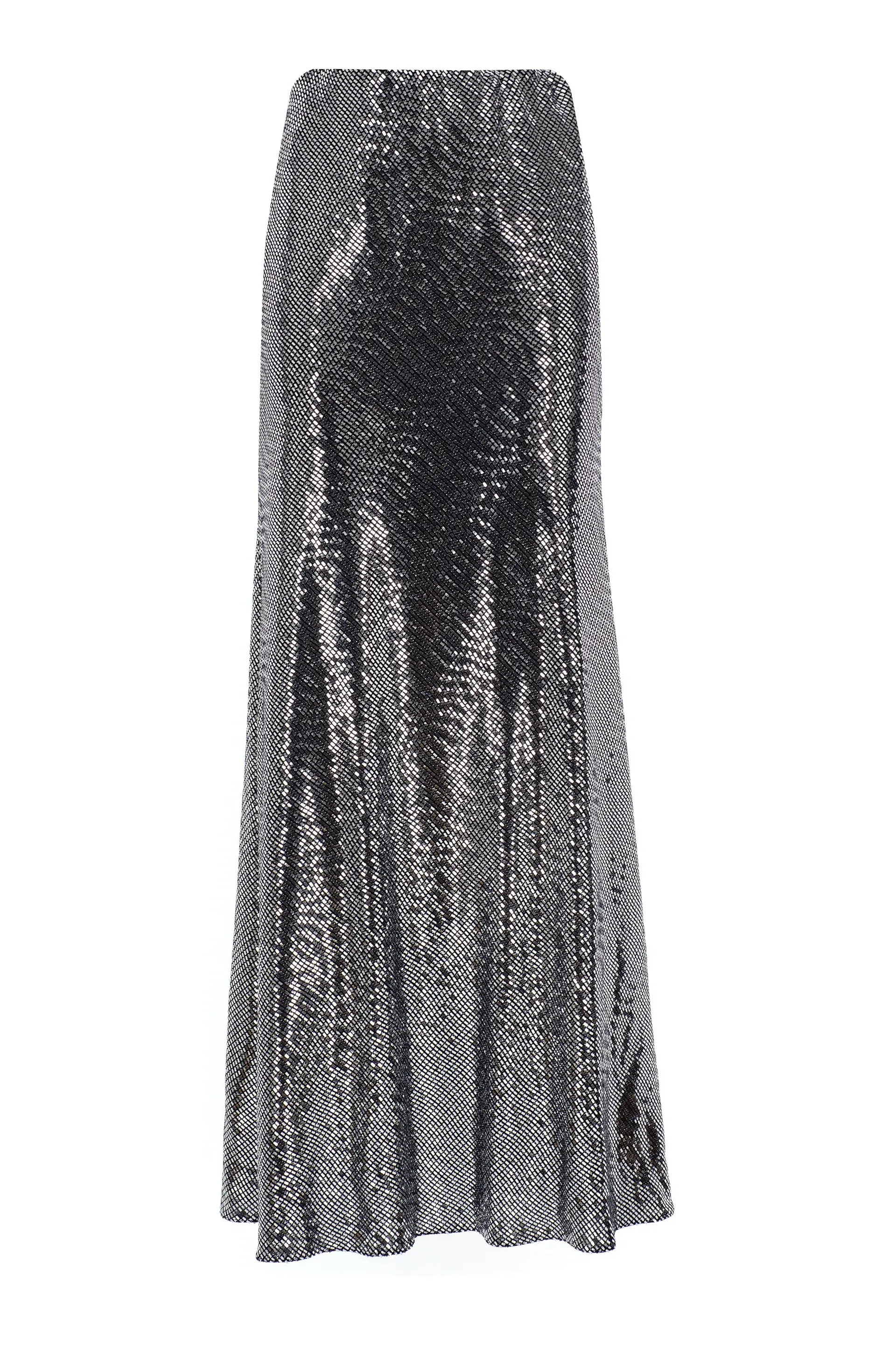 Glamour Silver Long Skirt, photo 2