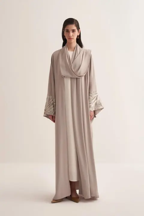 Noha Abaya - Beige