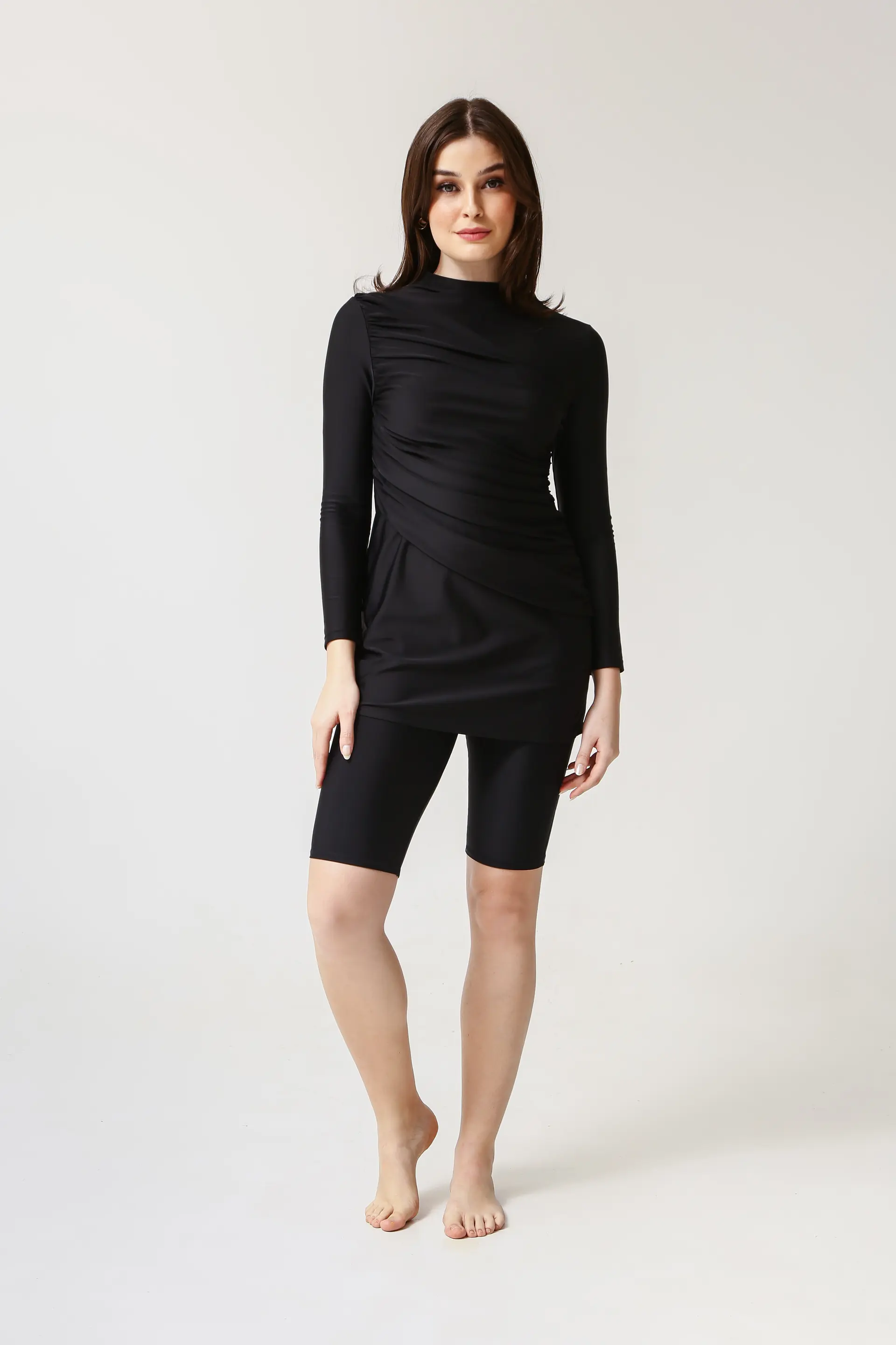 Diana Swim Dress - Black, photo 8