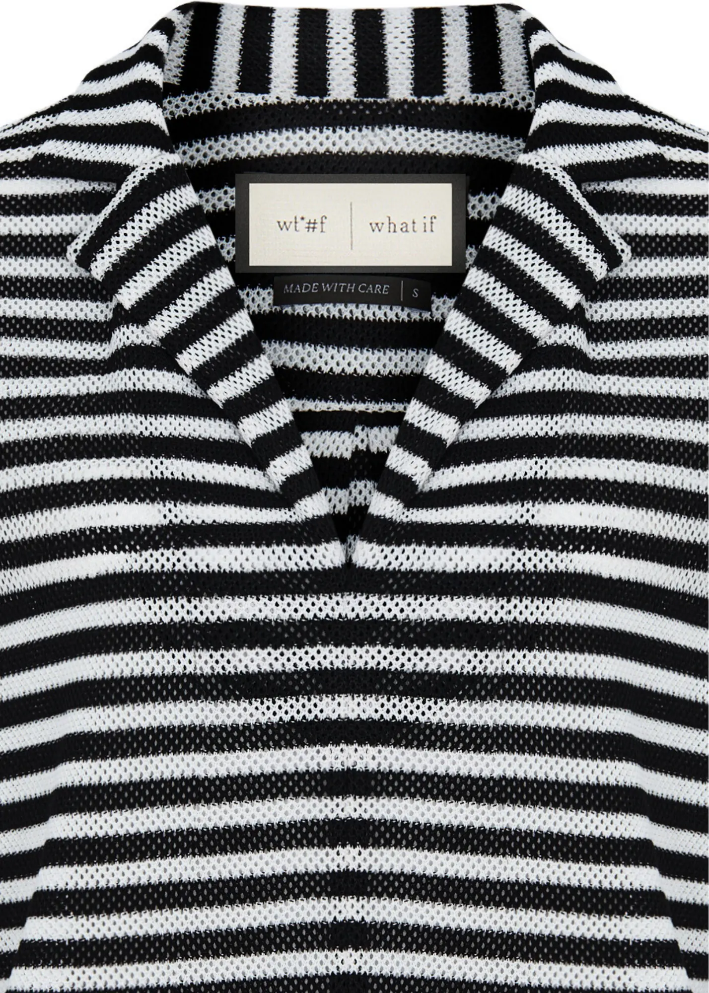 Freya Black-White Striped Blouse, photo 5