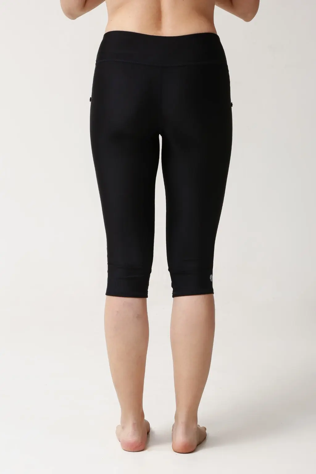 Capri Swim Tights - Black, photo 3