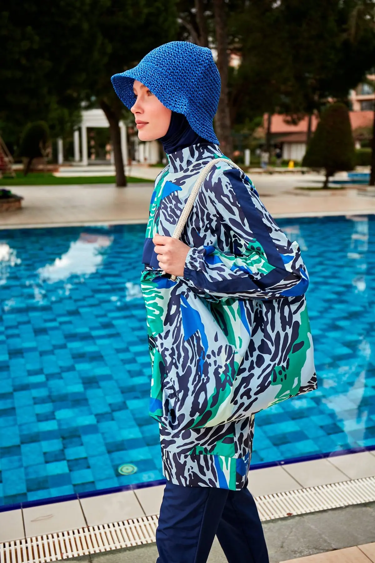 Colourful Burkini Modest Swimwear R2408, photo 5