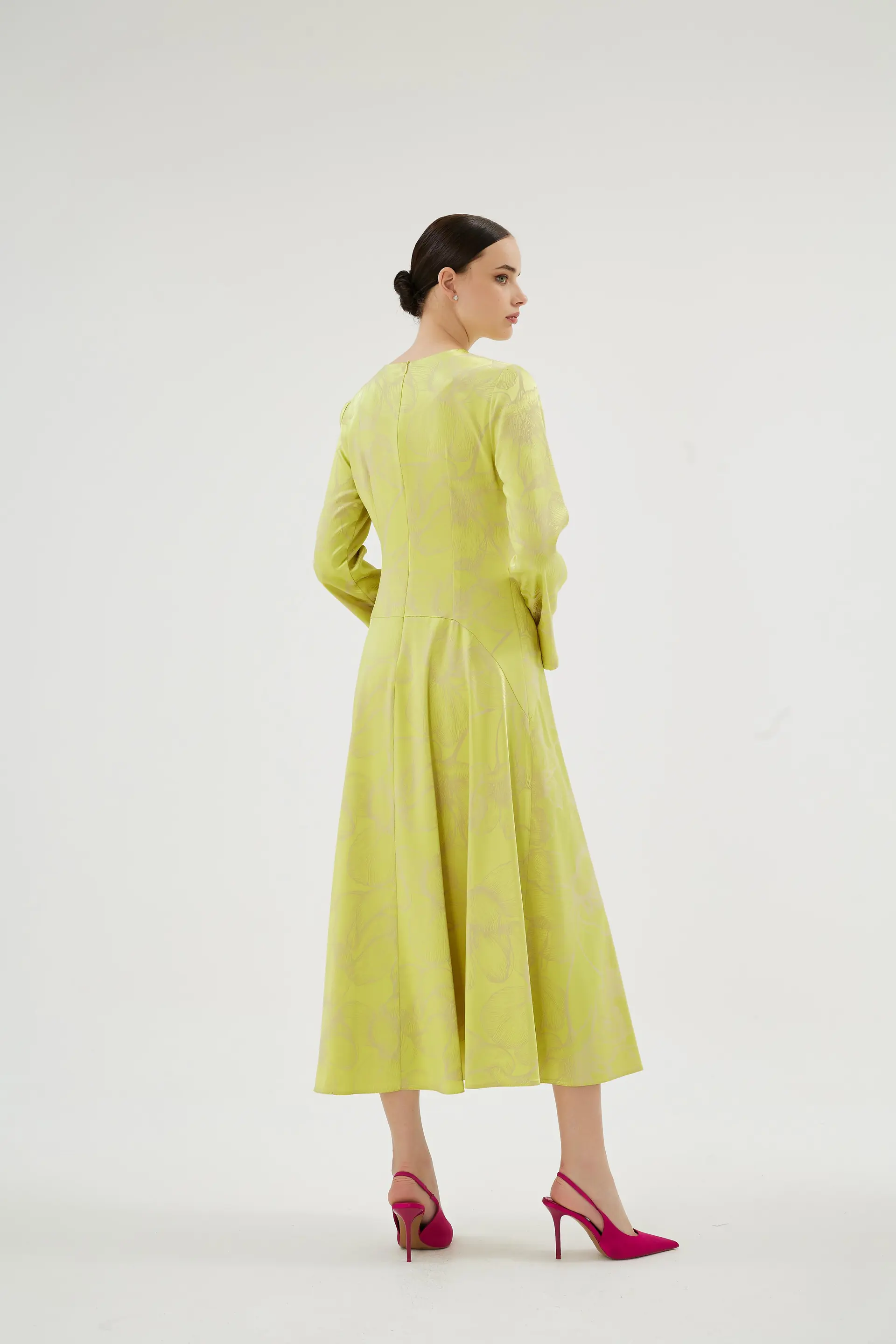 Celeste Floral Midi Dress – Mimosa, photo 5