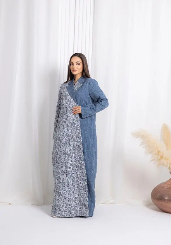 Winter Blue Abaya, photo 3