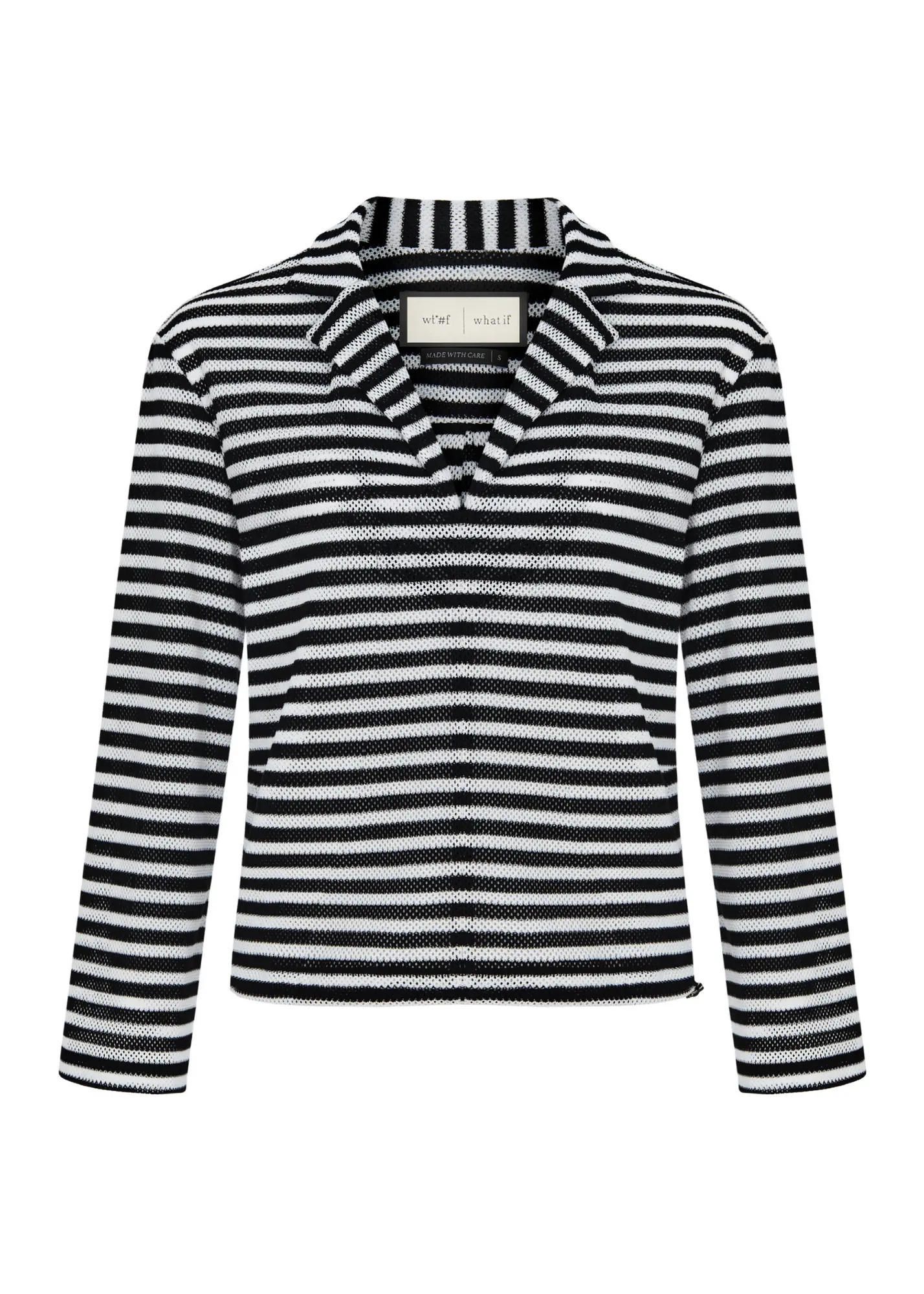 Freya Black-White Striped Blouse, photo 2