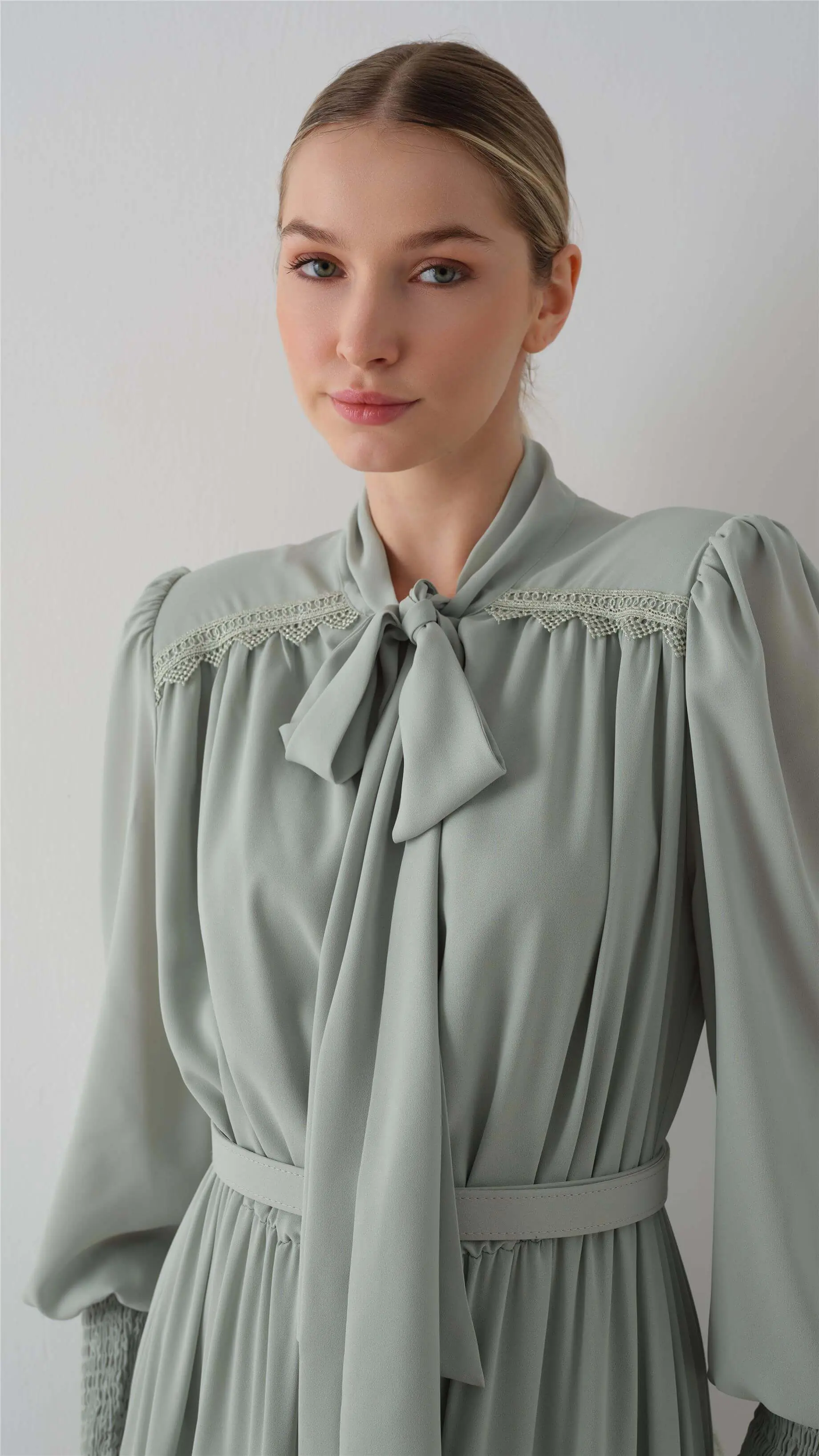 Tiered Ruffle Maxi Dress – Mint, photo 2