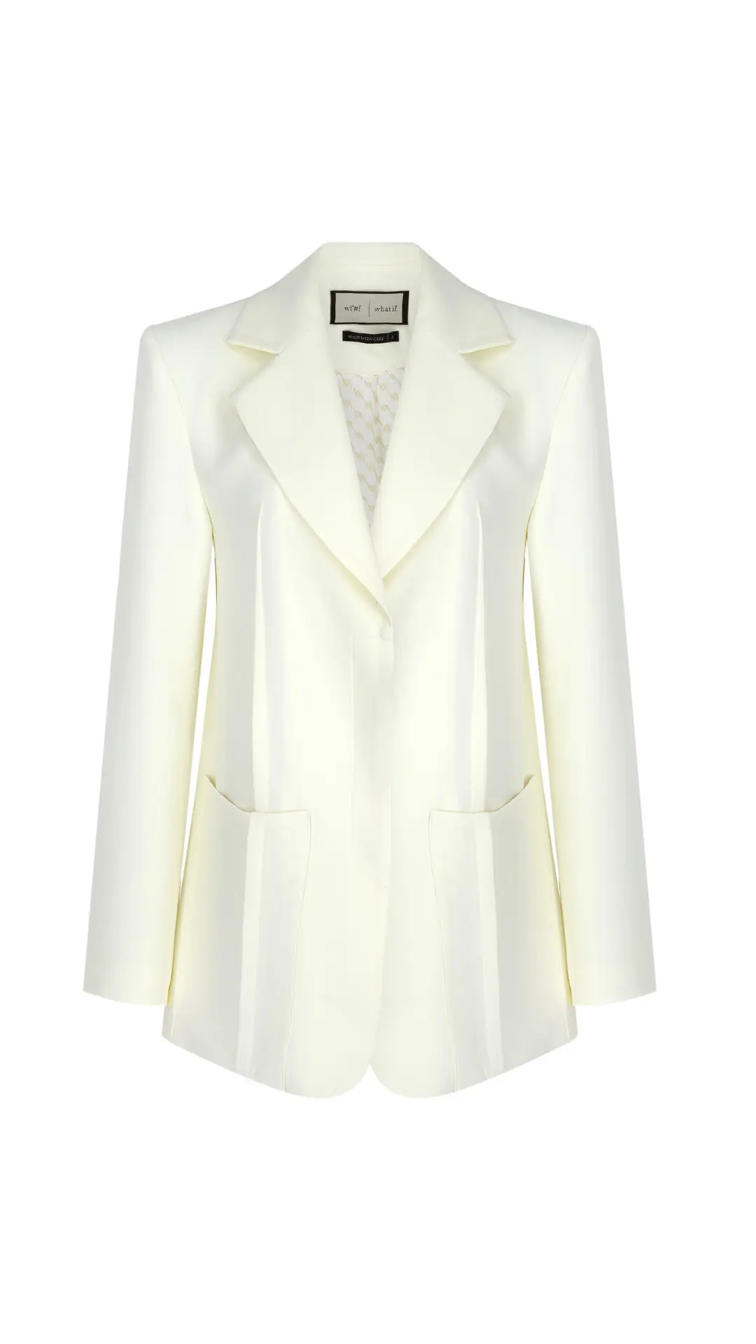 Marble Straight Cut Patterned Textured Jacket, photo 2