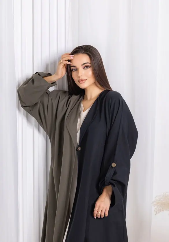 Green Black Abaya, photo 3