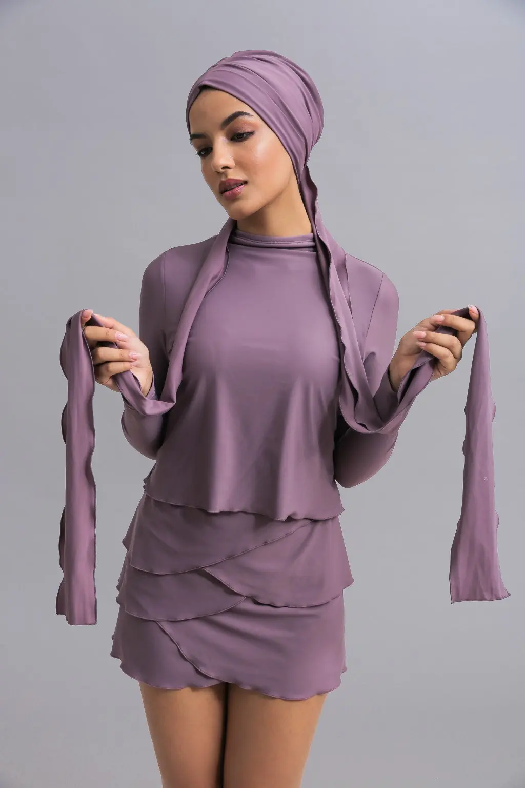 Self-tie Turban - Dusk, photo 2