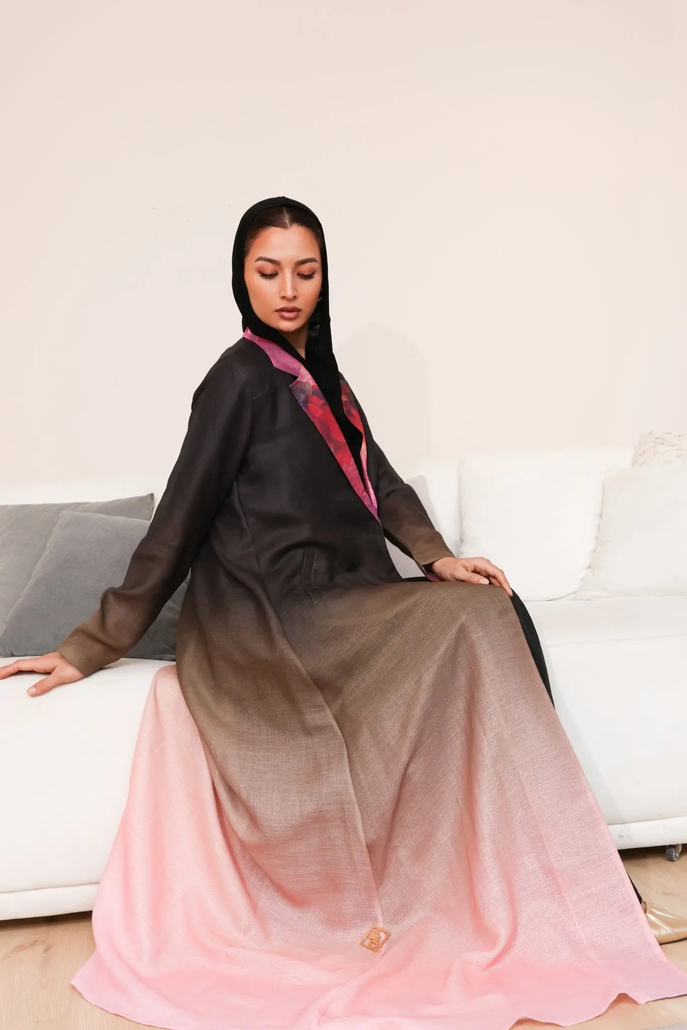 Ruh Shafaq – Twilight Harmony abaya, photo 4