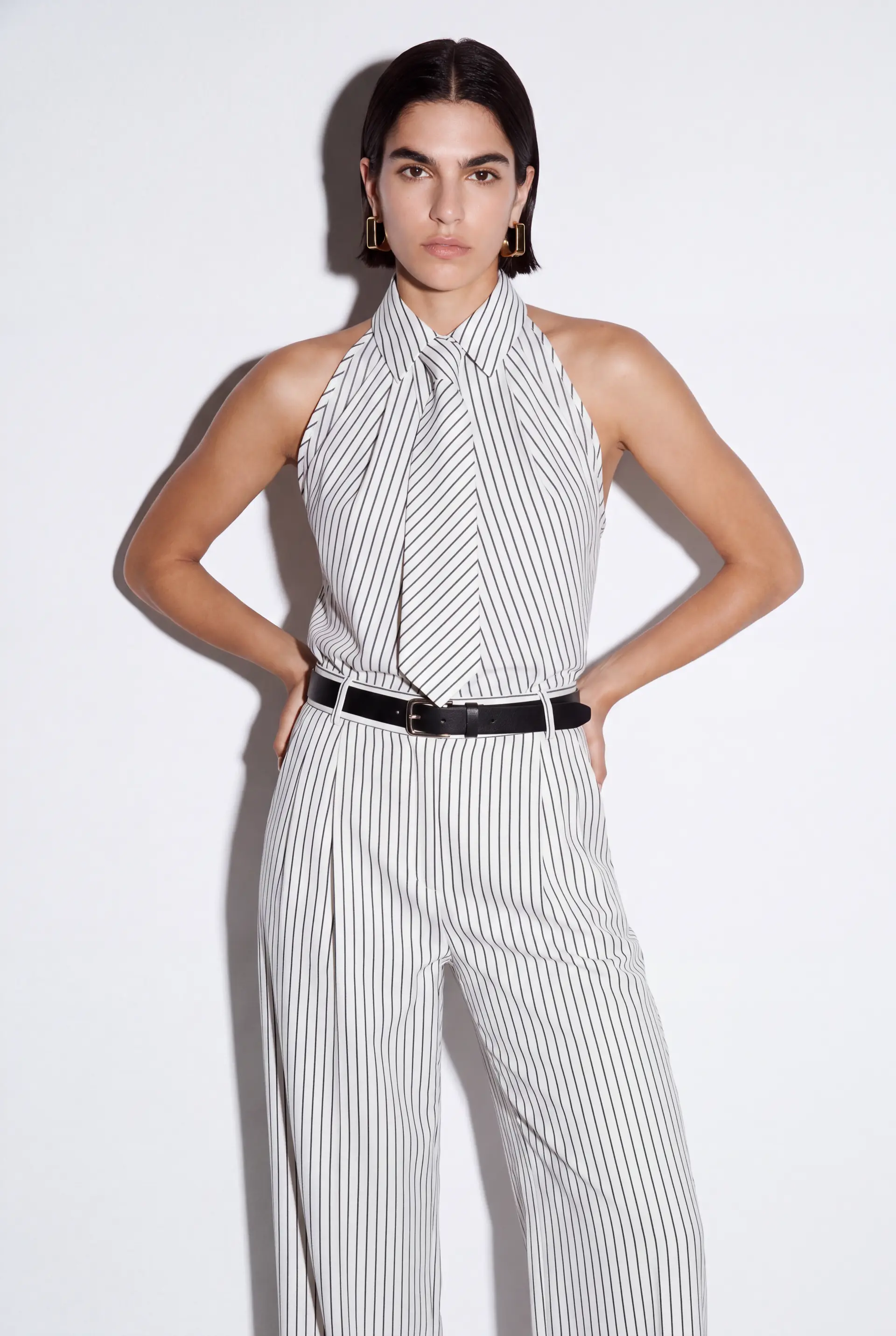 Moyestro Striped Straight Leg Pants - 100% Organic Cotton, photo 5
