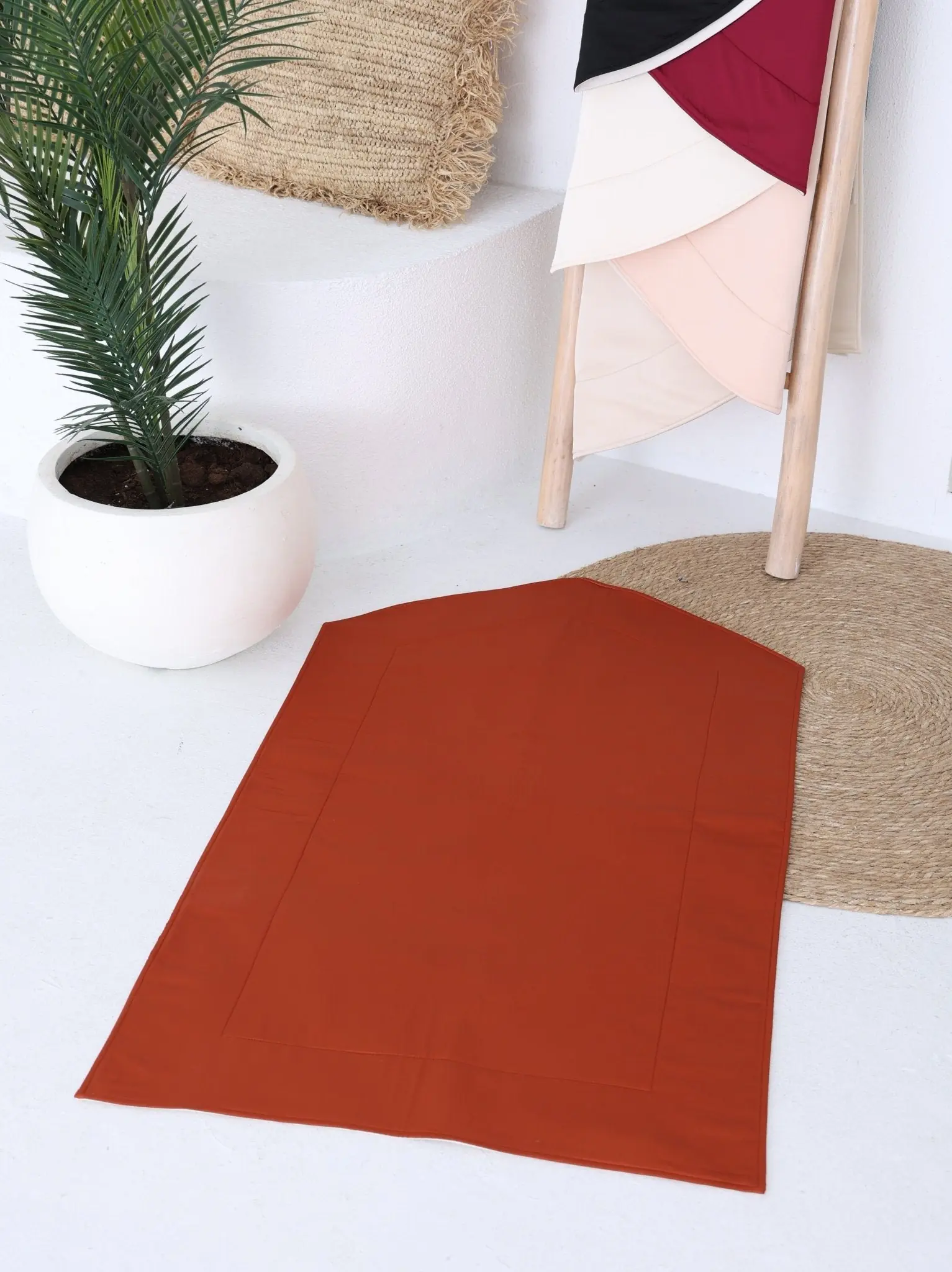 Rusty Orange Prayer Mat