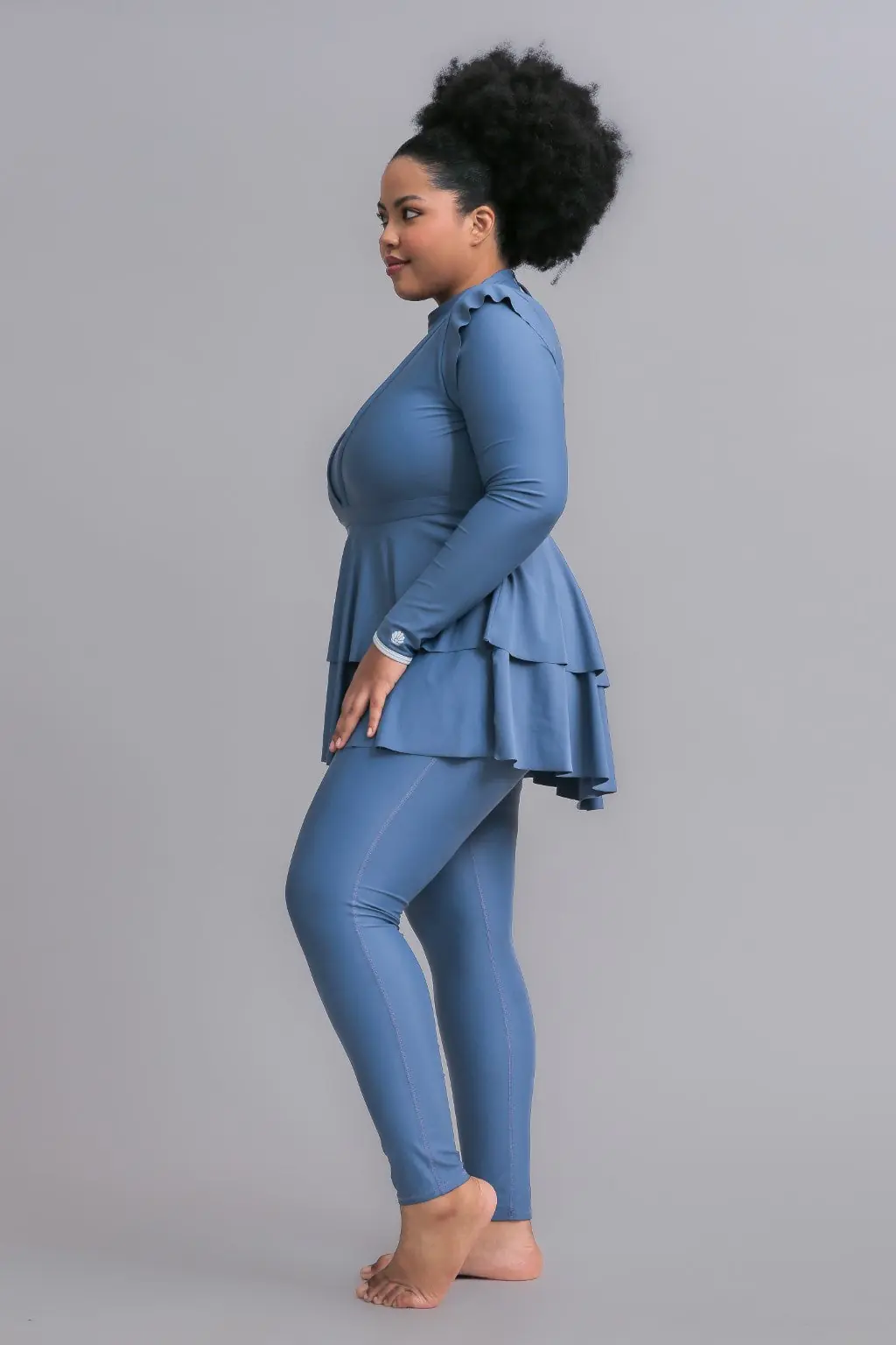 Serena Swim Dress - Azure, photo 6