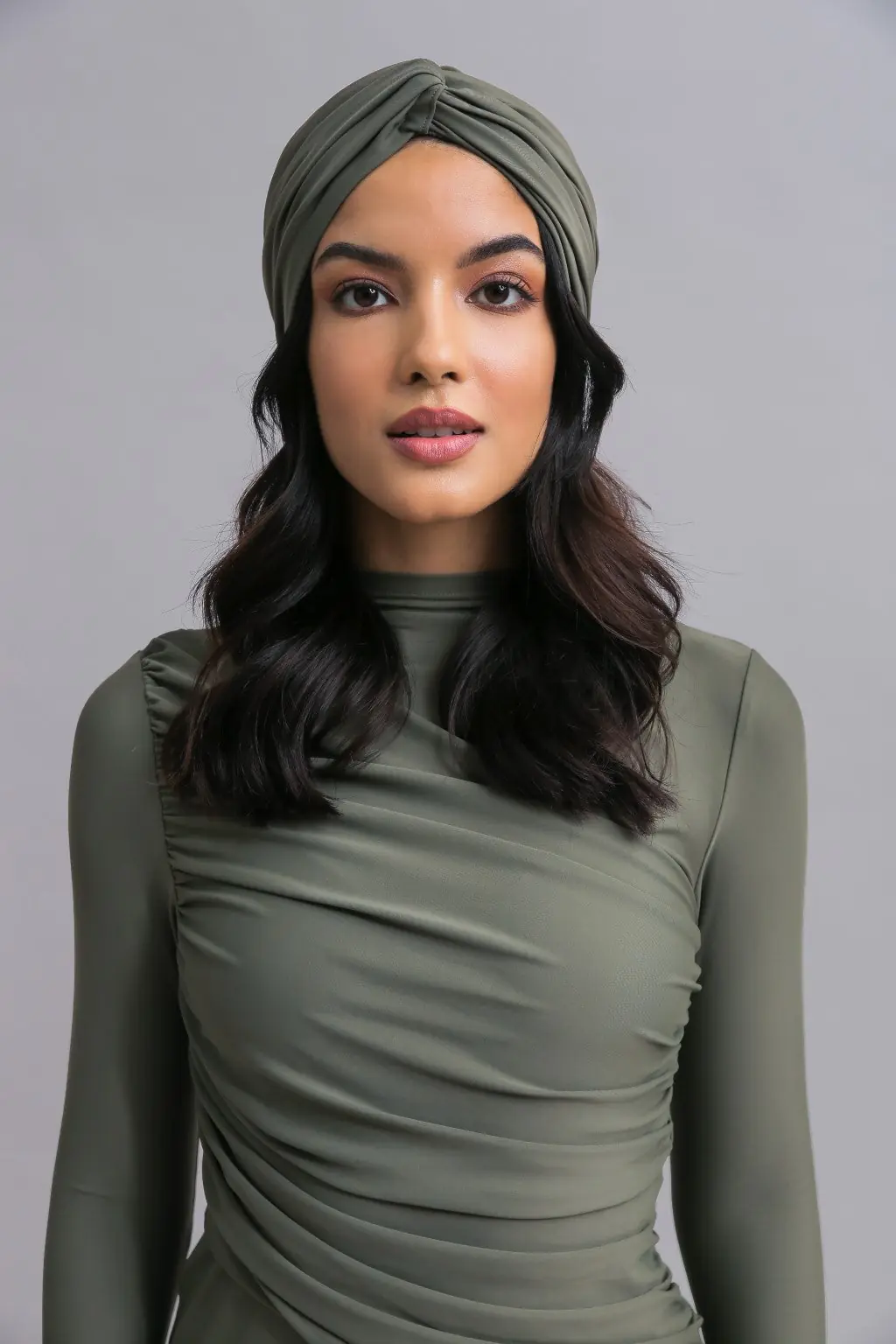 Swimming Turban - Olive