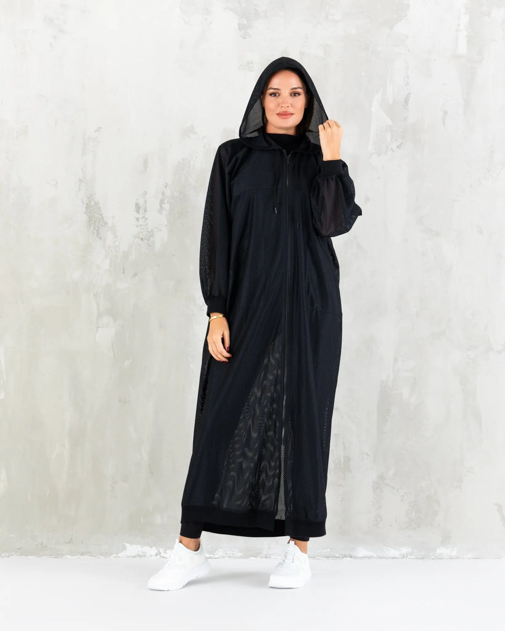Black Mesh sporty wear