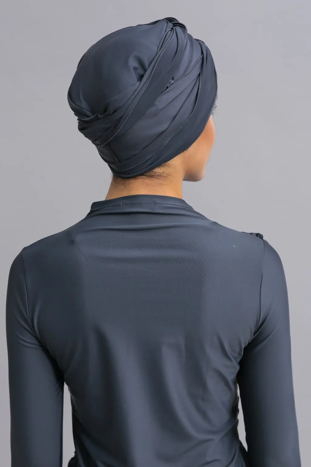 Self-tie Turban - Shadow, photo 3