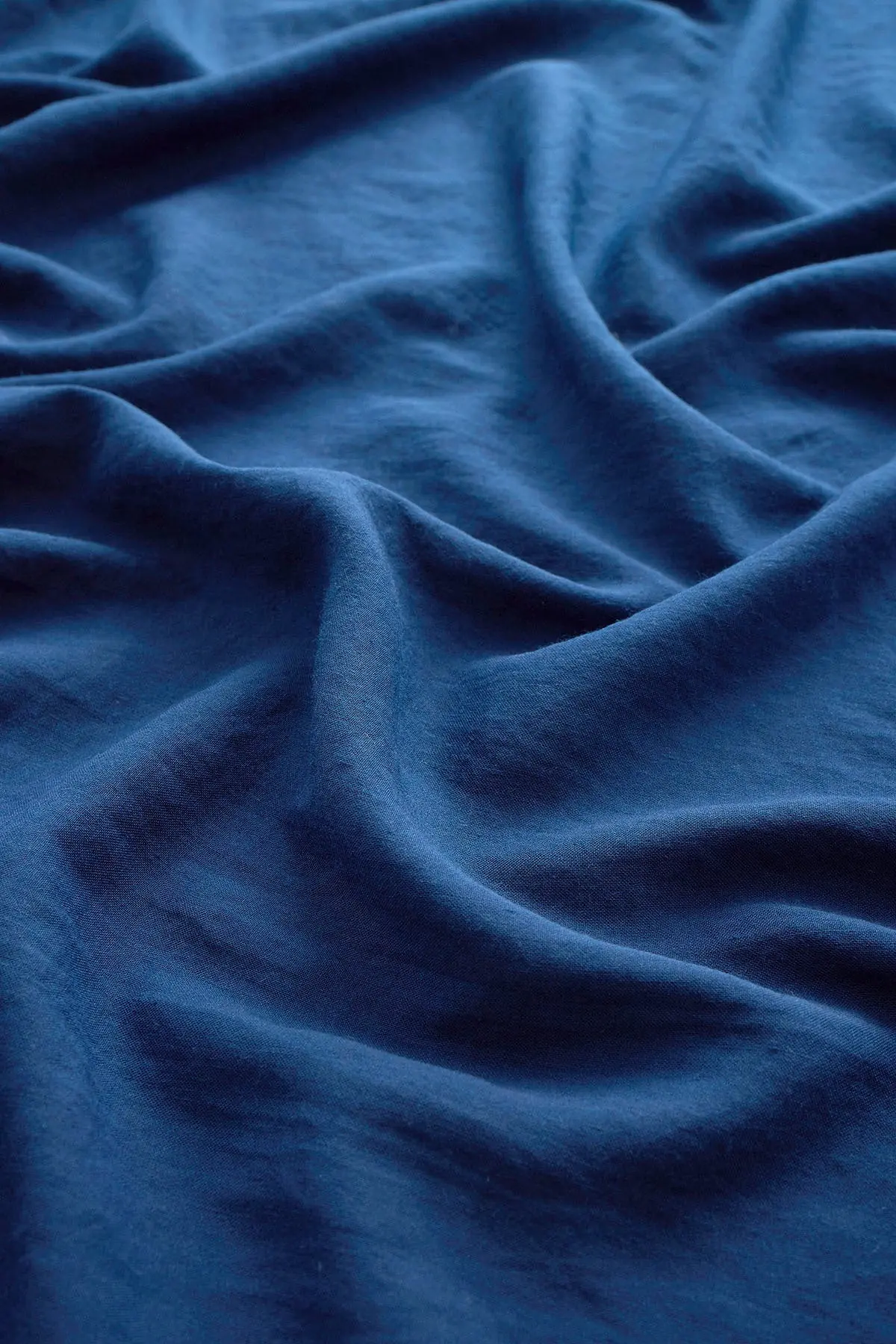 NOBLE TOUCH Cotton Shawl – Navy Blue