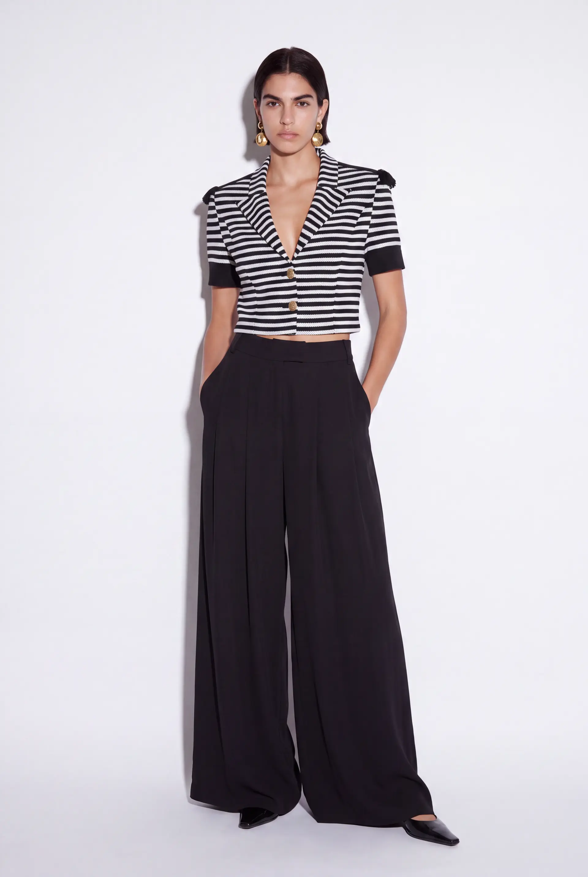 Freyaska Short Striped Jacket
