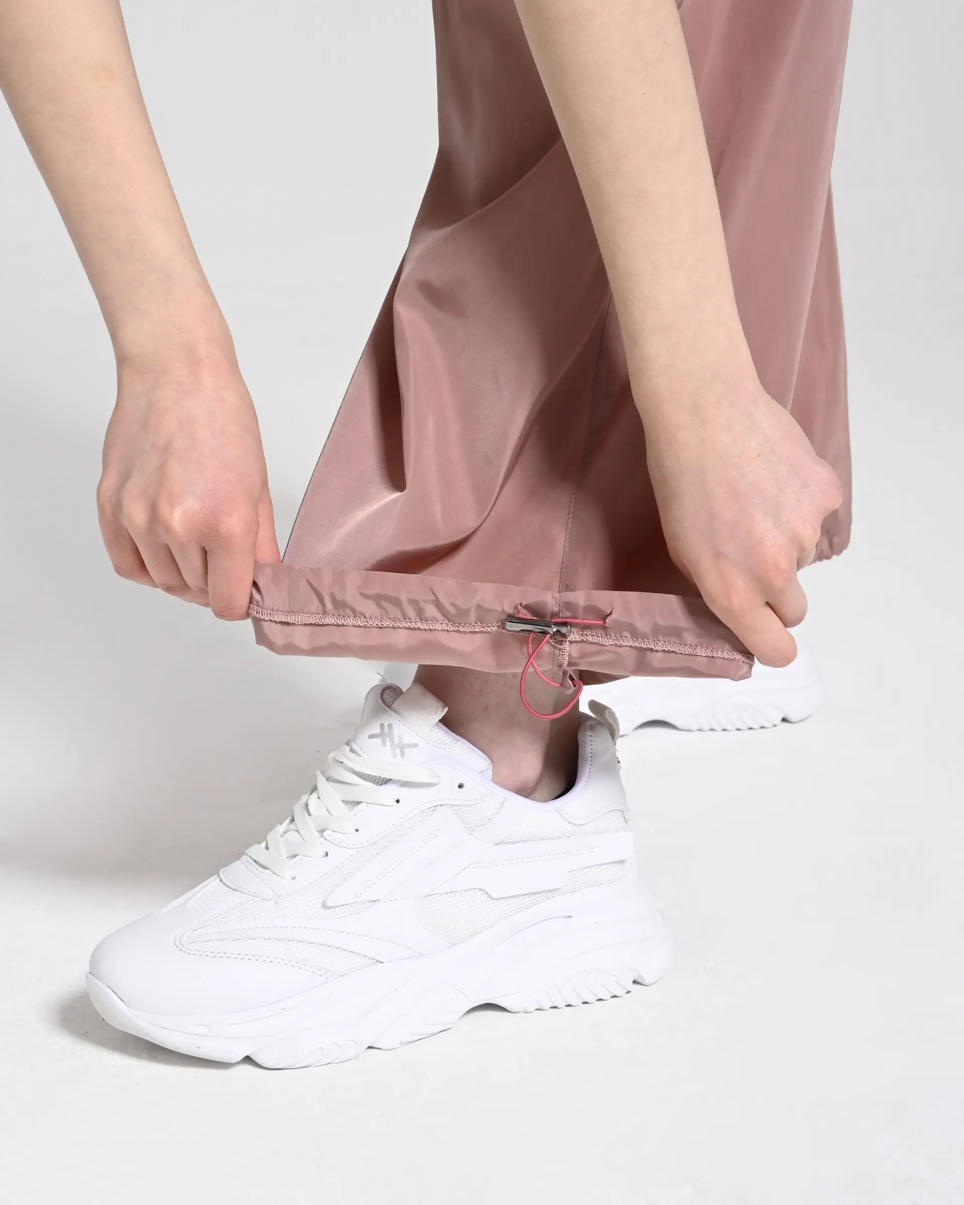 Beli Lastikli Kargo Pantolon - Pembe, photo 8