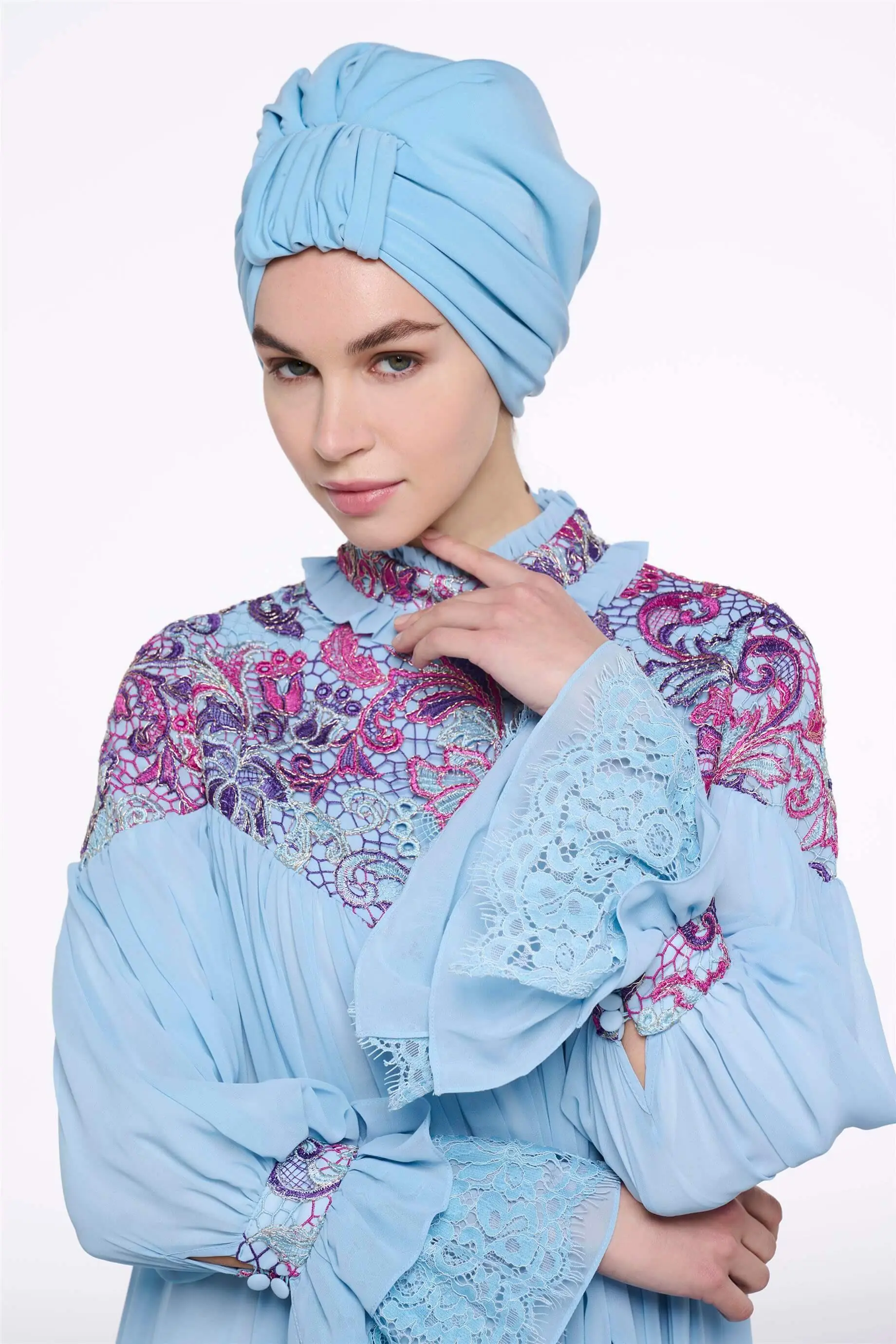 Blue Handle-Style Design Bonnet, photo 3