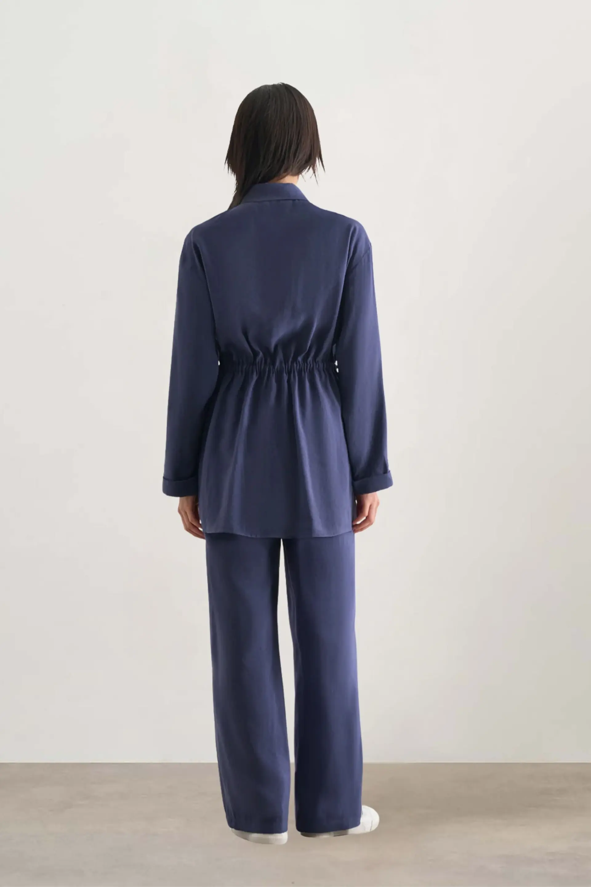 Mizalle Light Weight Cinch Waist Tunic, photo 3