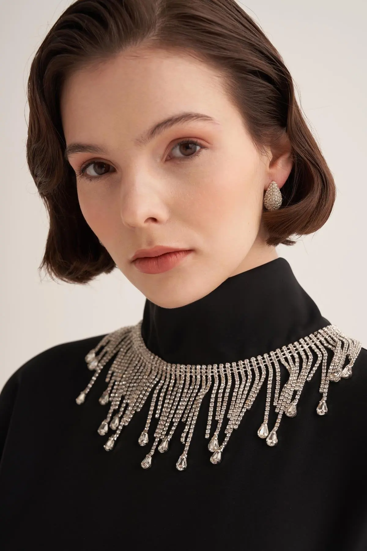 Valeria Evening Kaftan – Black, photo 3