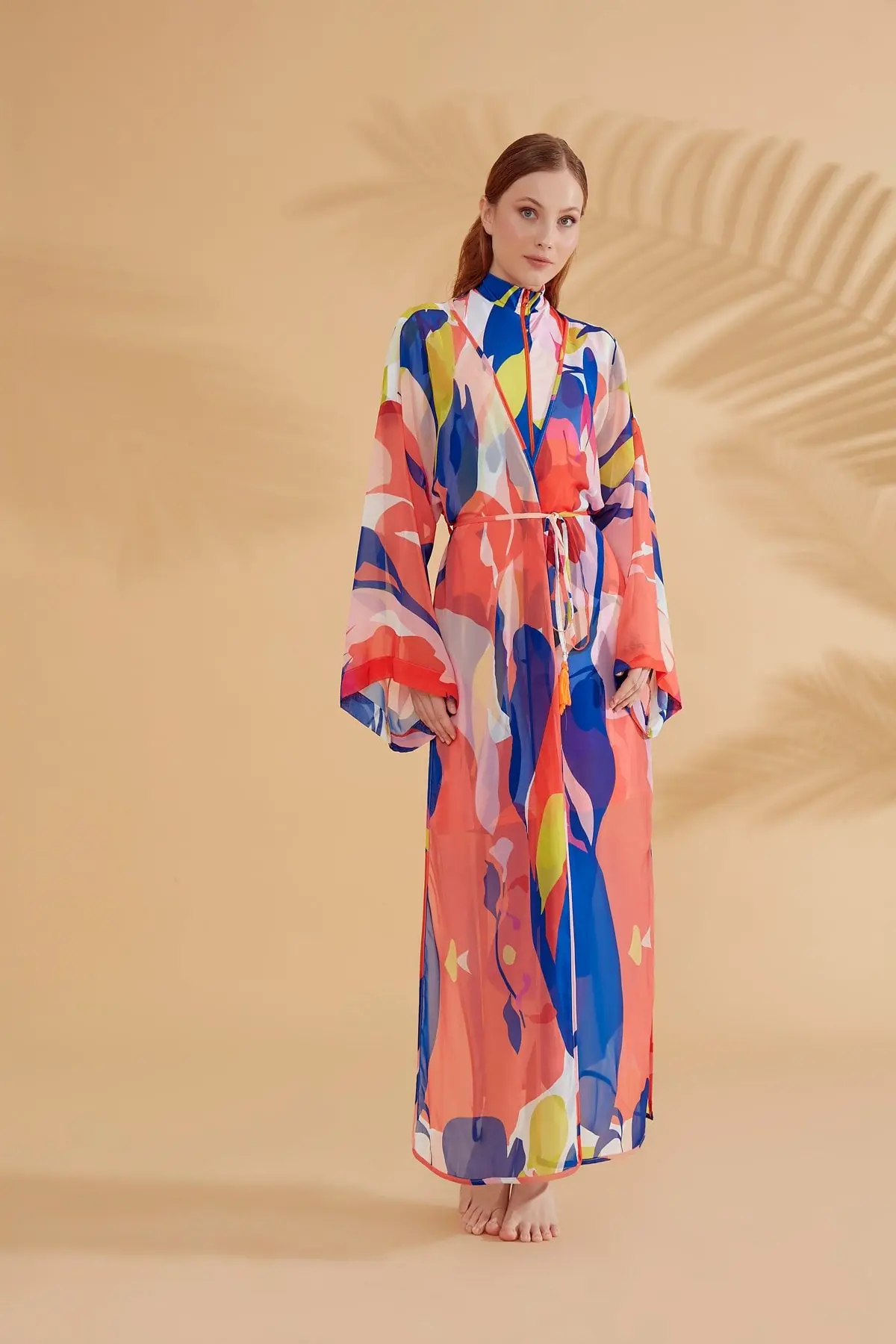 Colourful Pareo Kimono P2330, photo 5