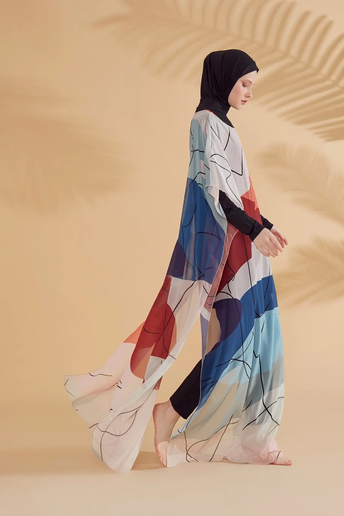 Colourful Pareo Kimono P2340, photo 6