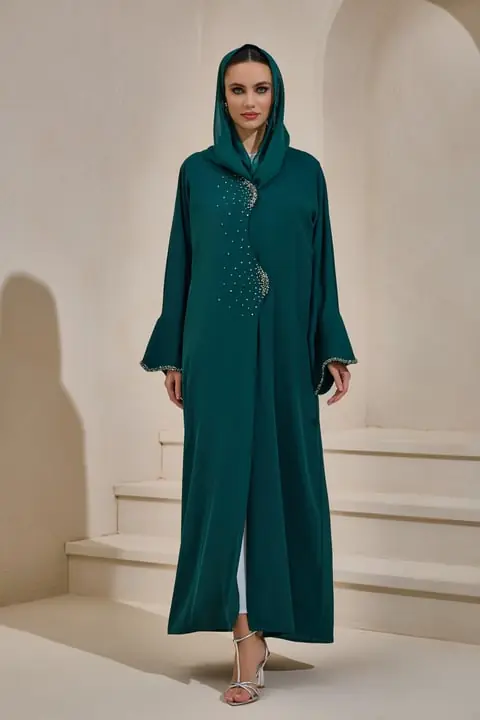 Amara Abaya Set - Green