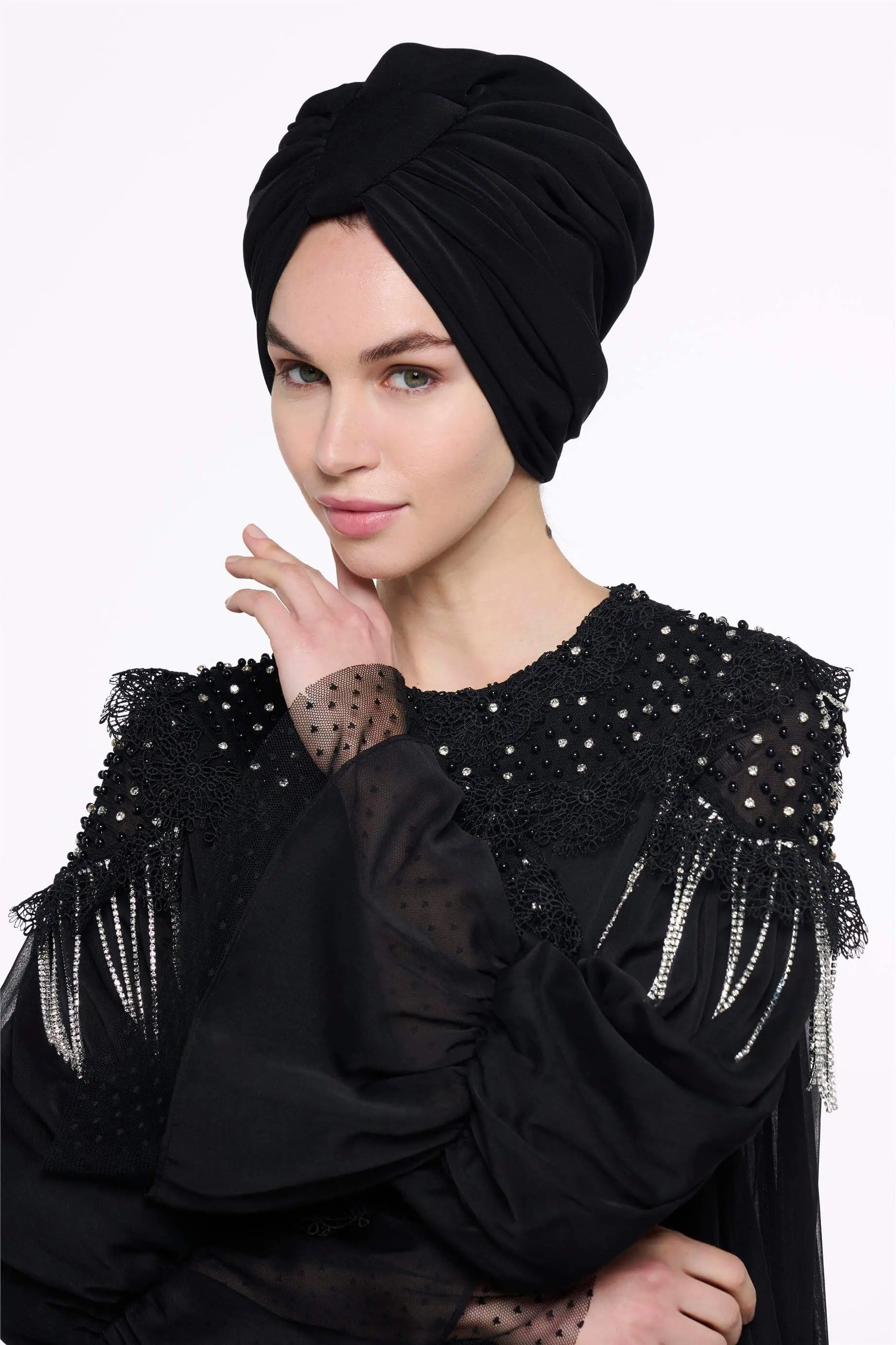 Black Handle-Style Design Bonnet, photo 2