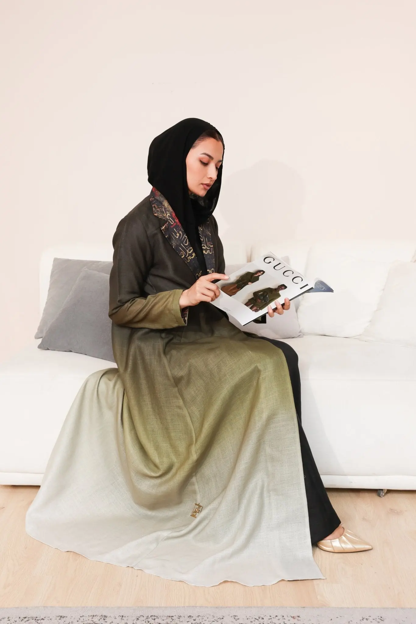Ruh Sukoon – Tranquility in Motion abaya, photo 7
