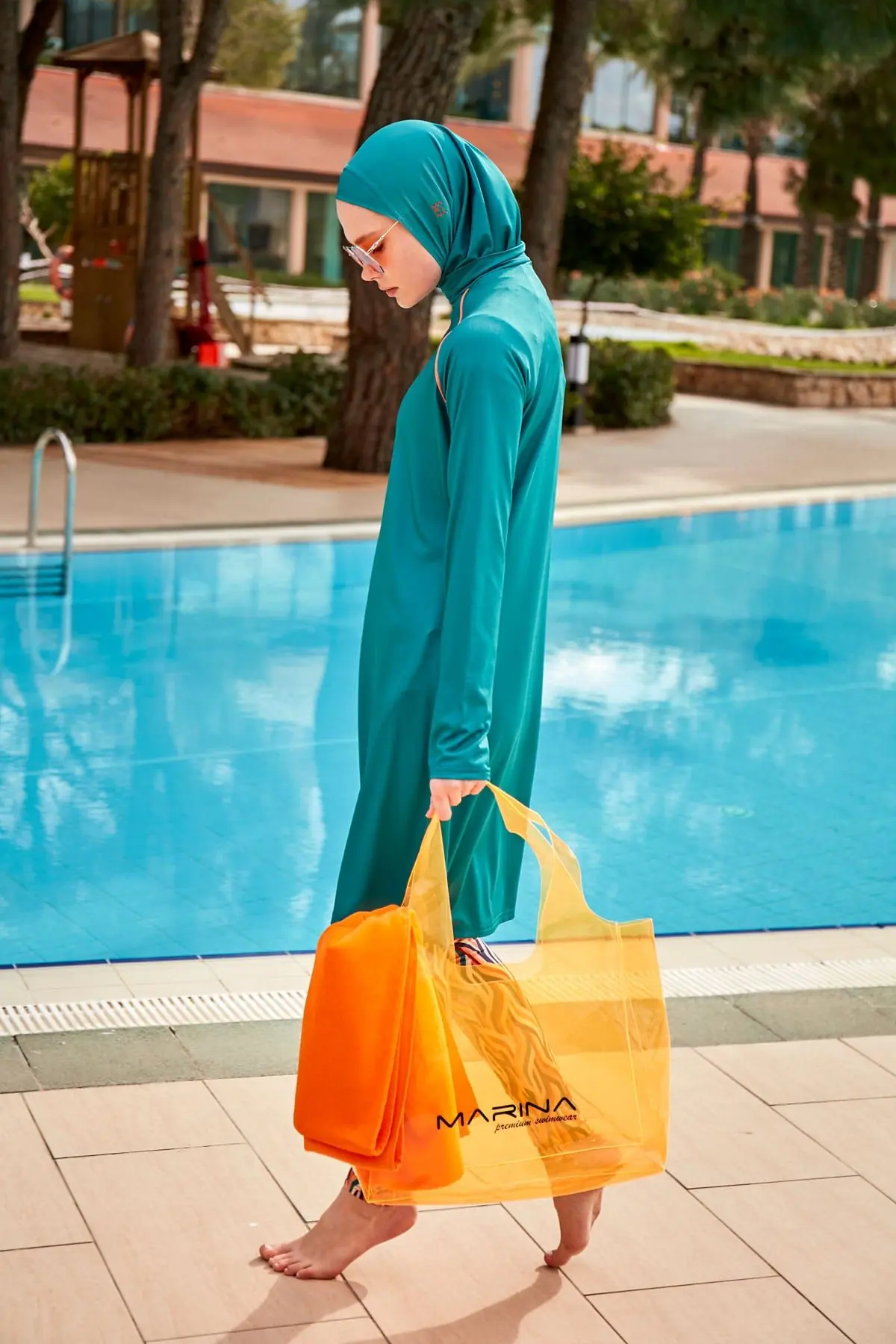 Orange Beach Bag C2406, photo 2