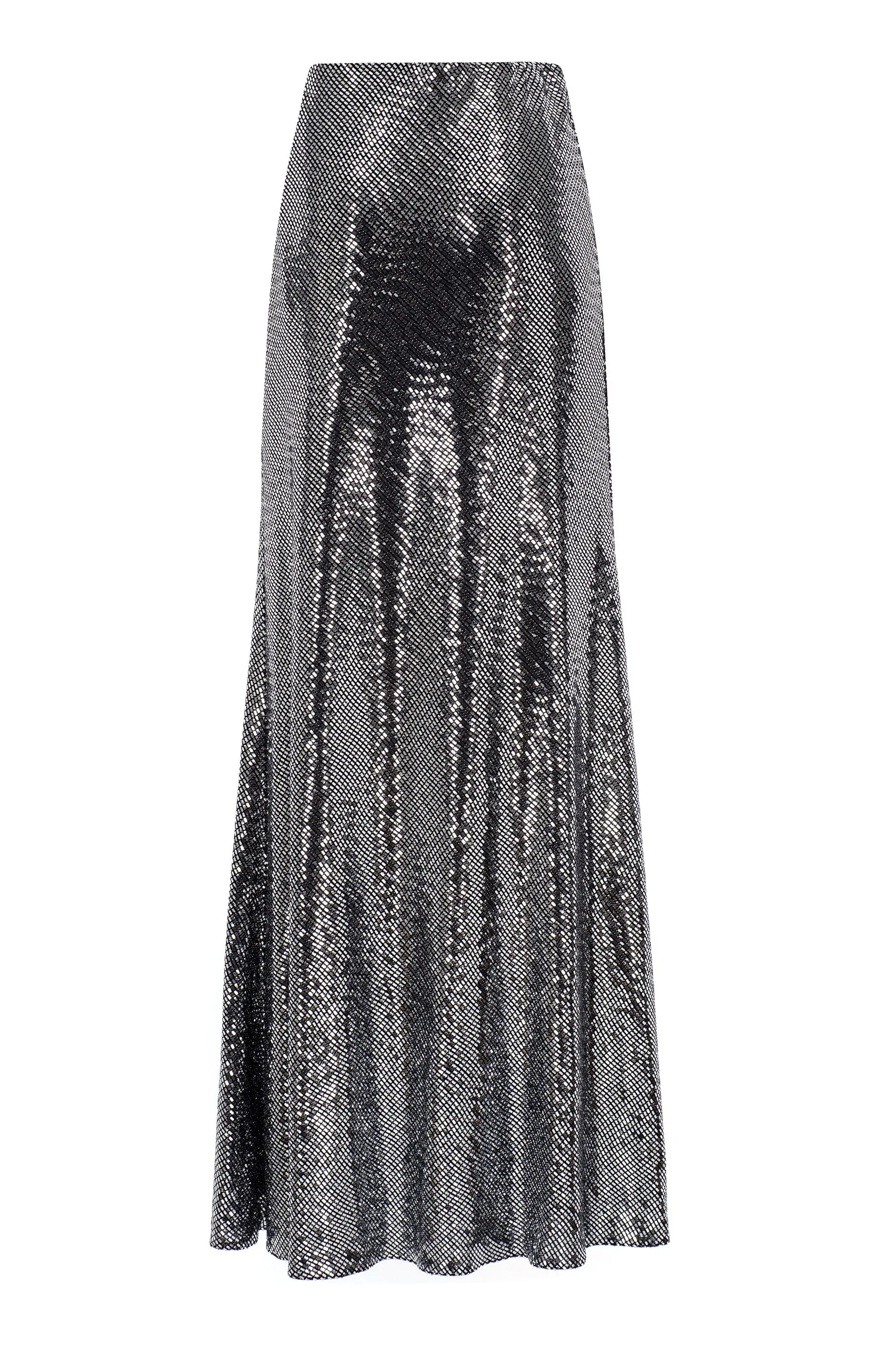Glamour Silver Long Skirt, photo 7