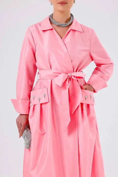 Samra Abaya – Pink, photo 3