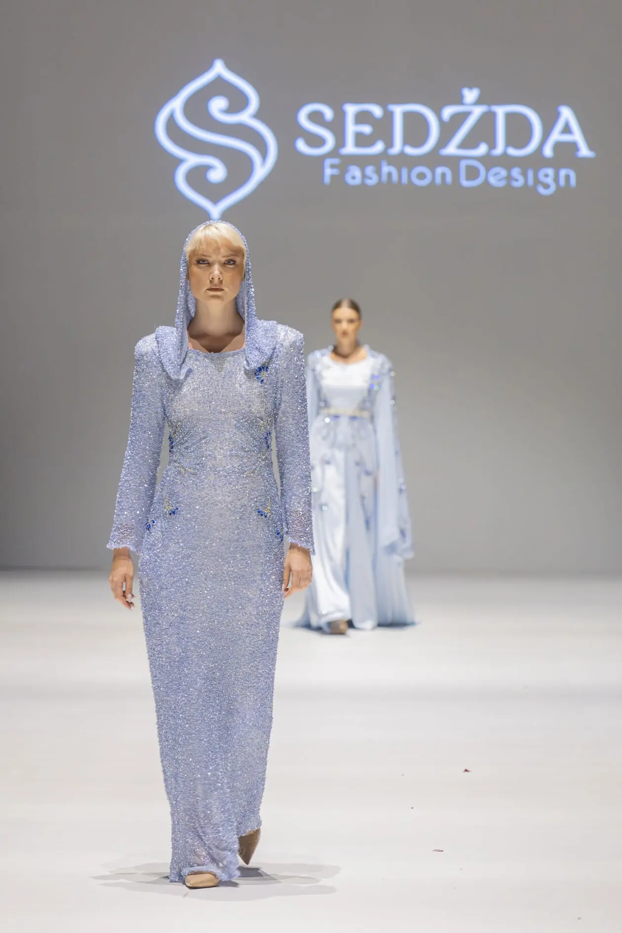 Ivory Bloom The Power of Pain Gown – Light Blue, photo 3