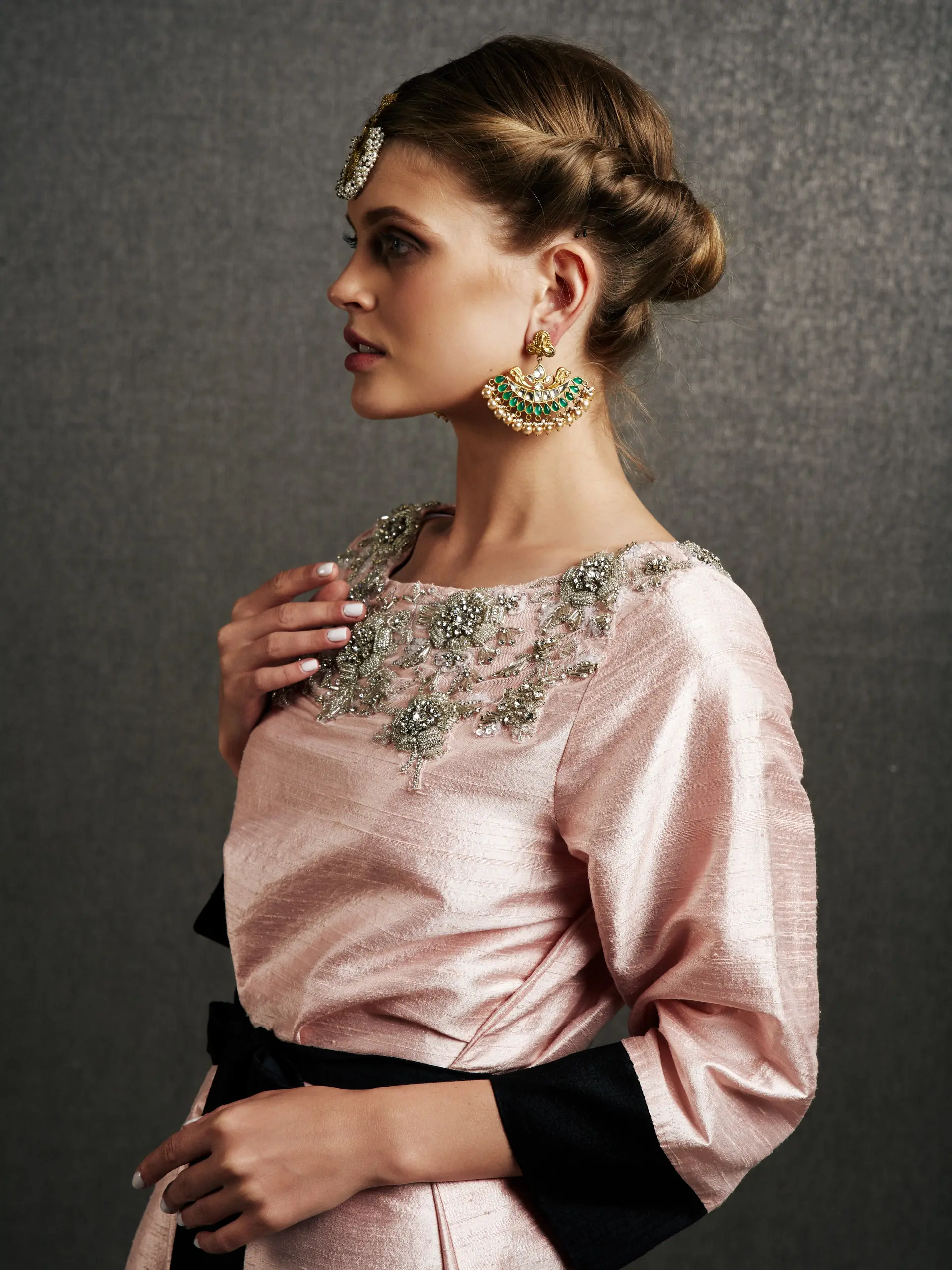 Maitha Maharani Kaftan - Pink, photo 4