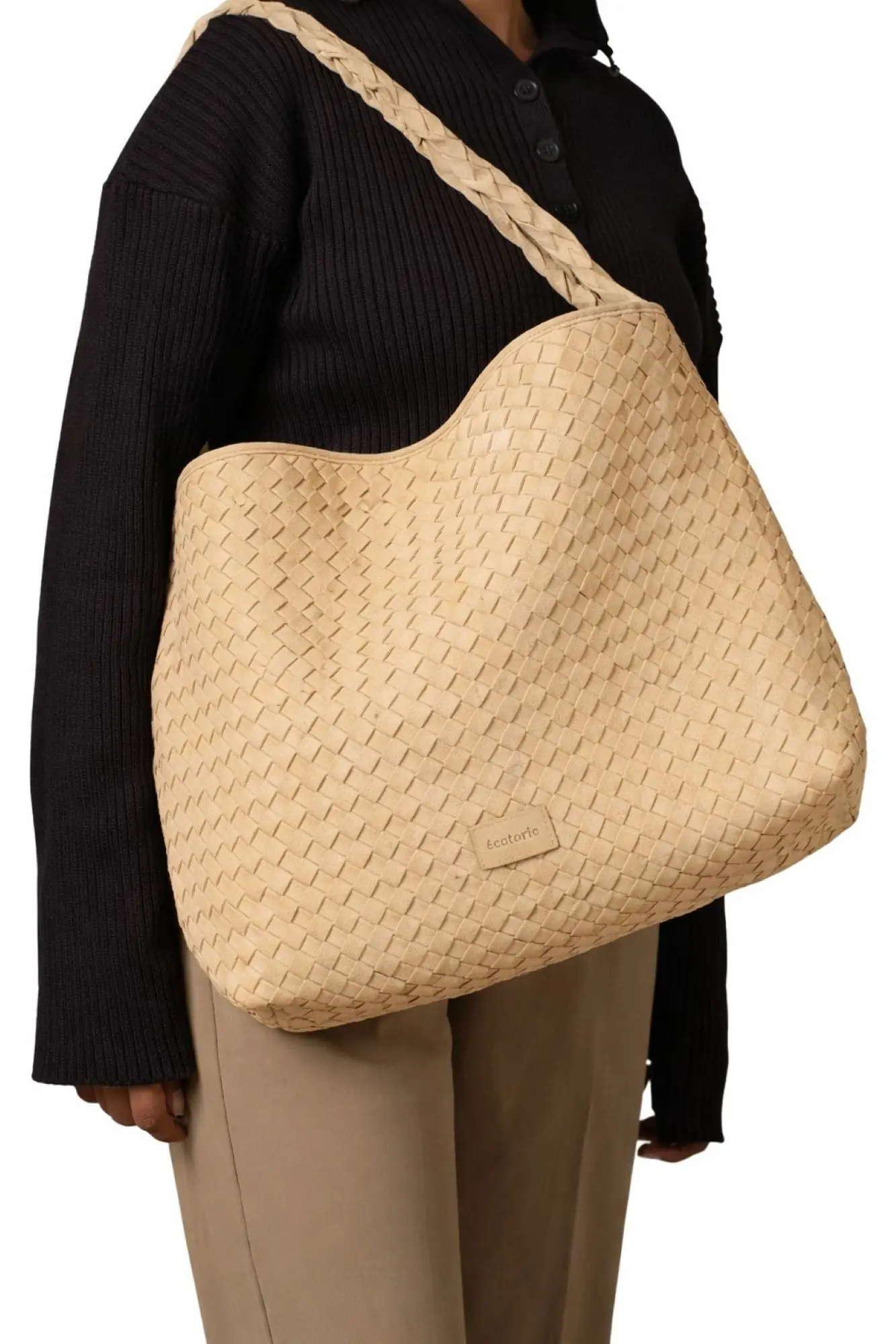 Ecotorie - San Antonio - Hobo Bag - Tan, photo 6