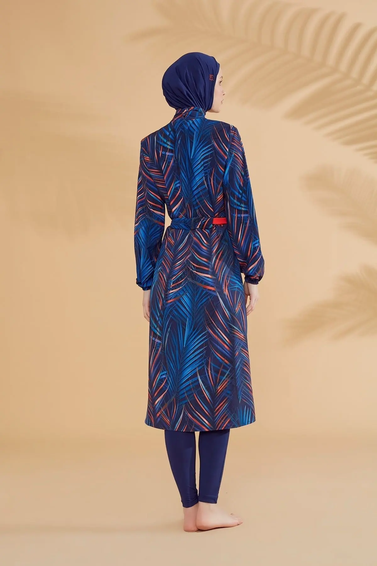 Woven Navy Burkini Modest Swimwear M2305, photo 8