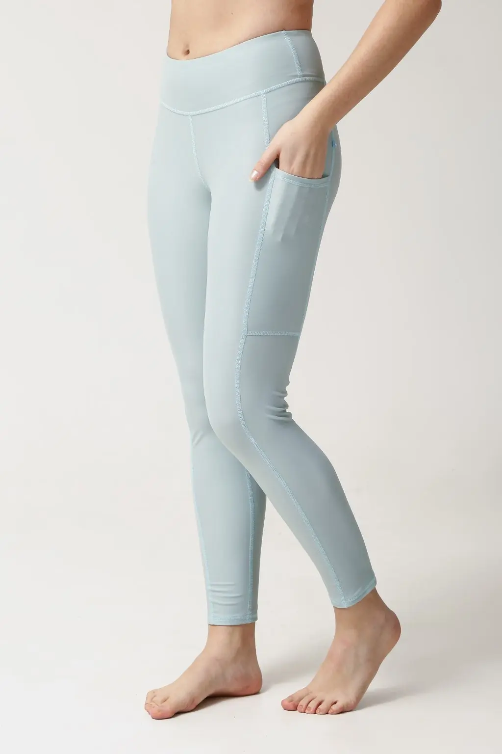 Swim Pocket Tights - Aqua, photo 2