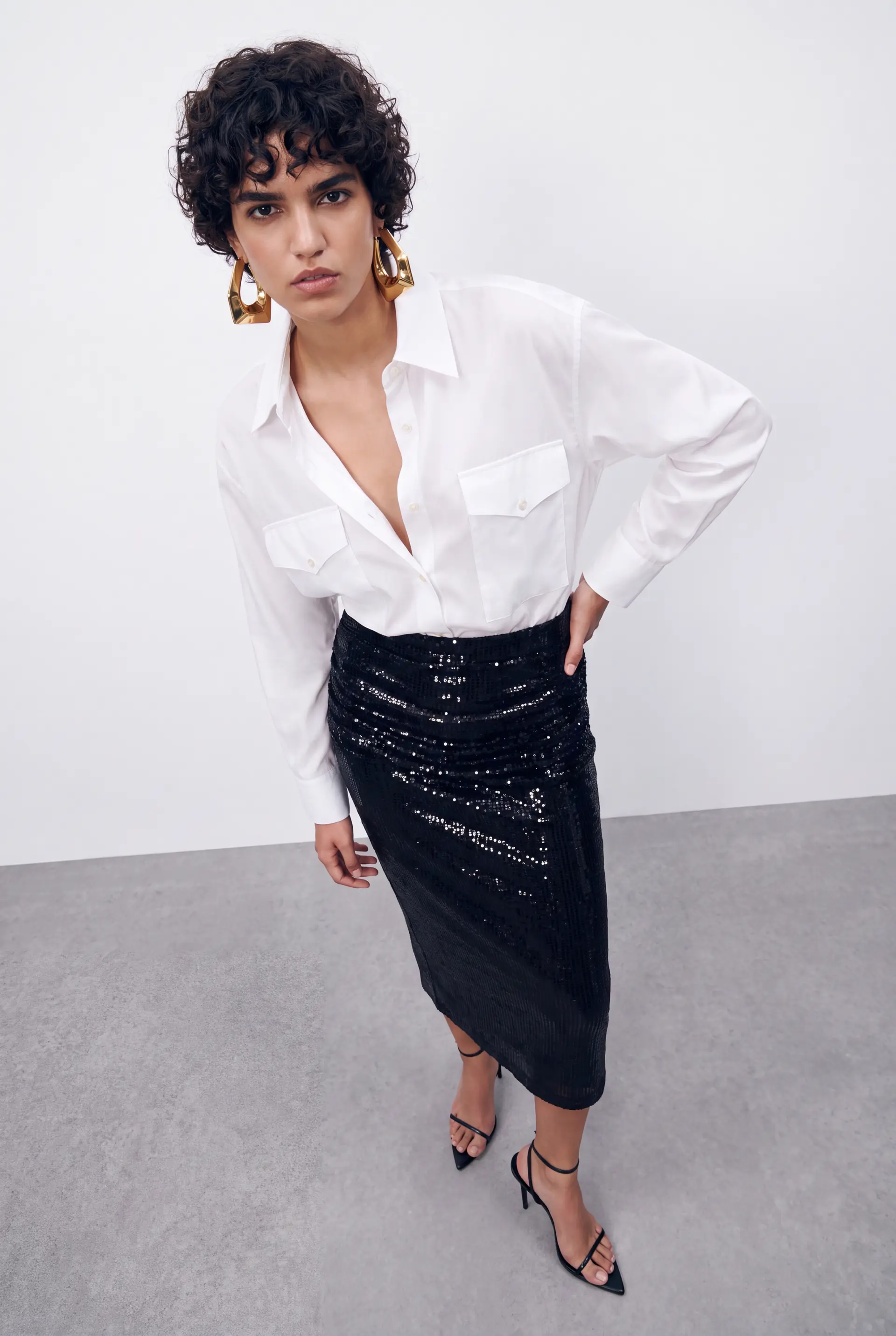 Stardust Paris Below Knee Skirt, photo 7