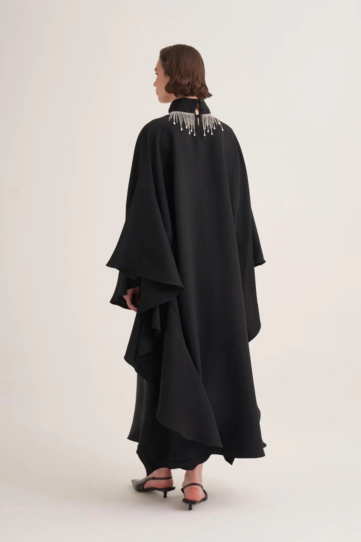Valeria Evening Kaftan – Black, photo 4