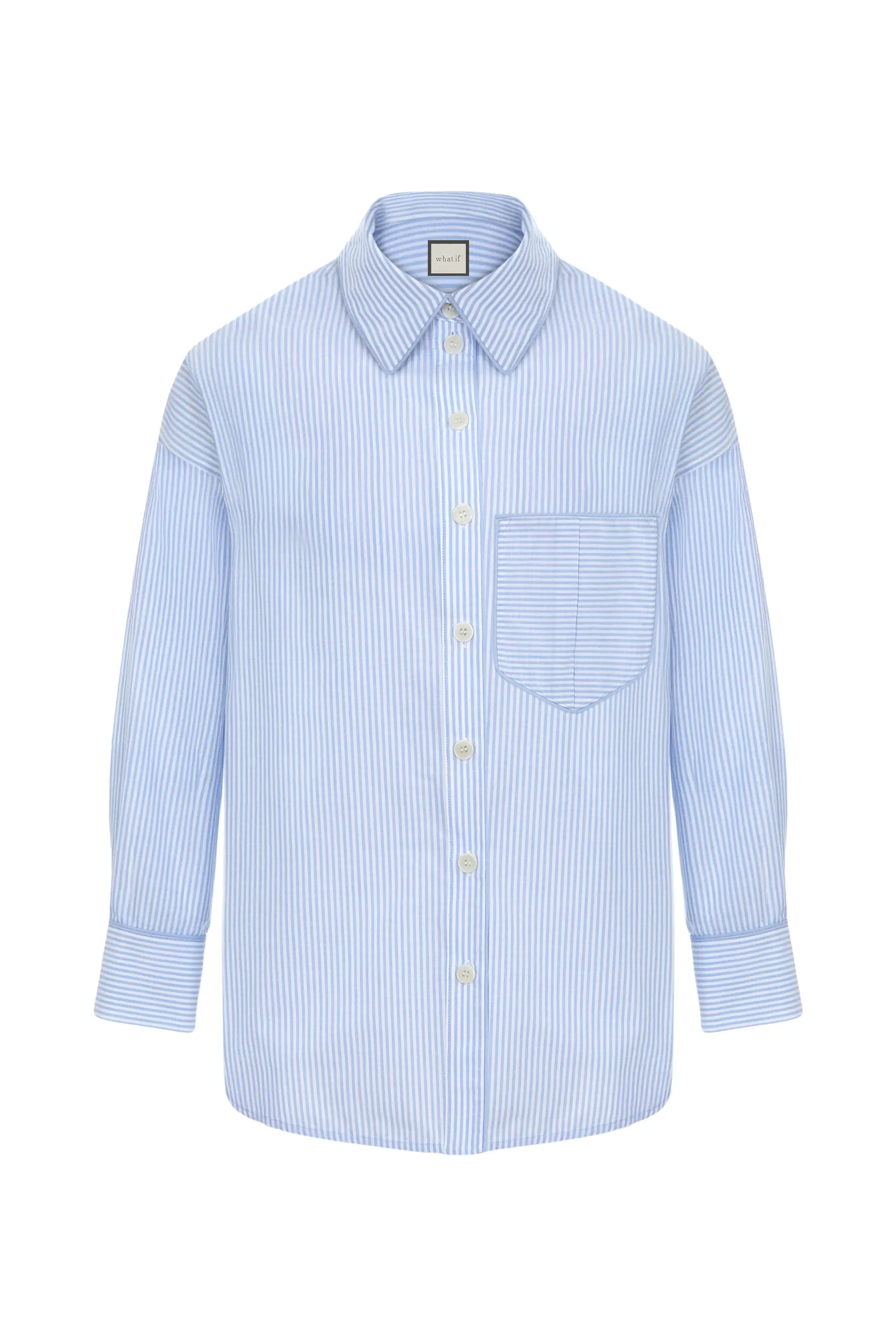 Lumina Striped Shirt 100% Cotton, photo 2