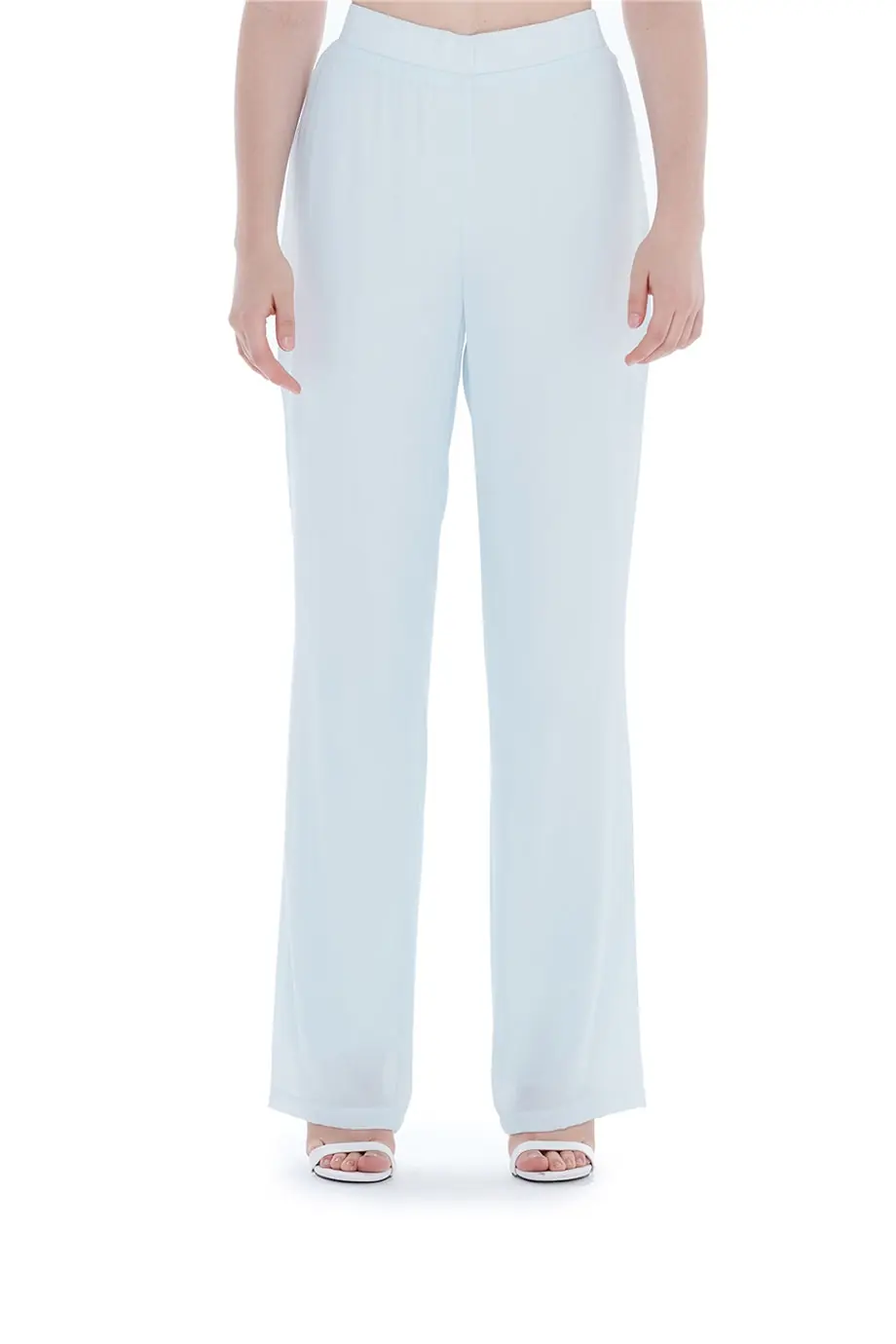 Budva Wide-Leg Trousers – Blue, photo 5